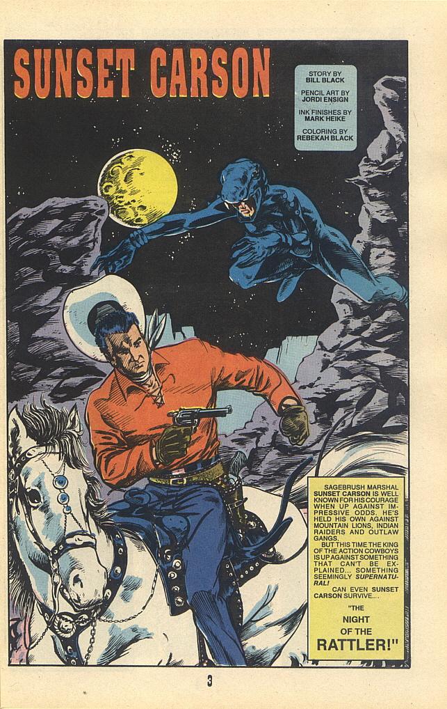 Read online Great American Western Presents: Sunset Carson comic -  Issue # Full - 5