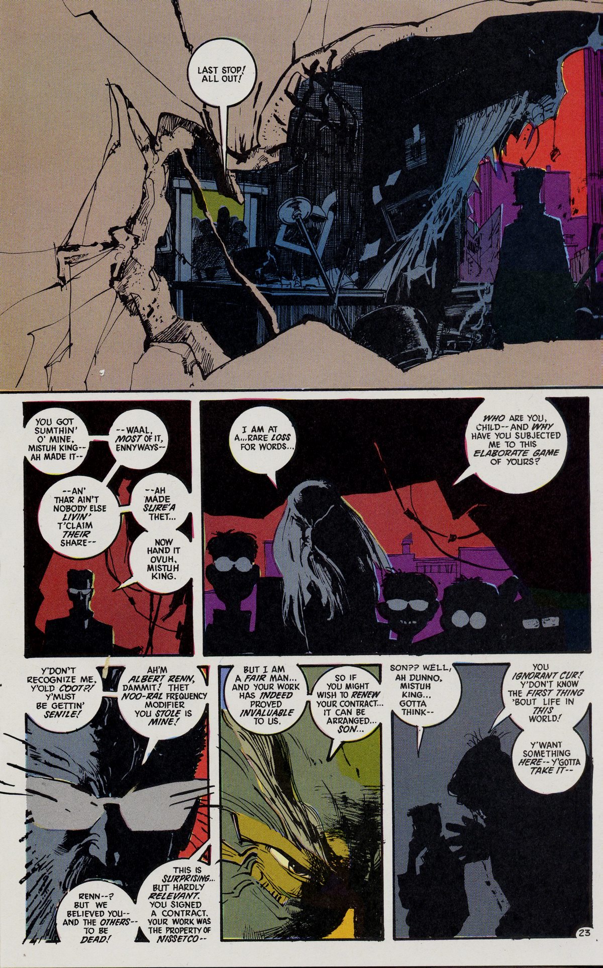 Read online The Shadow (1987) comic -  Issue #4 - 25