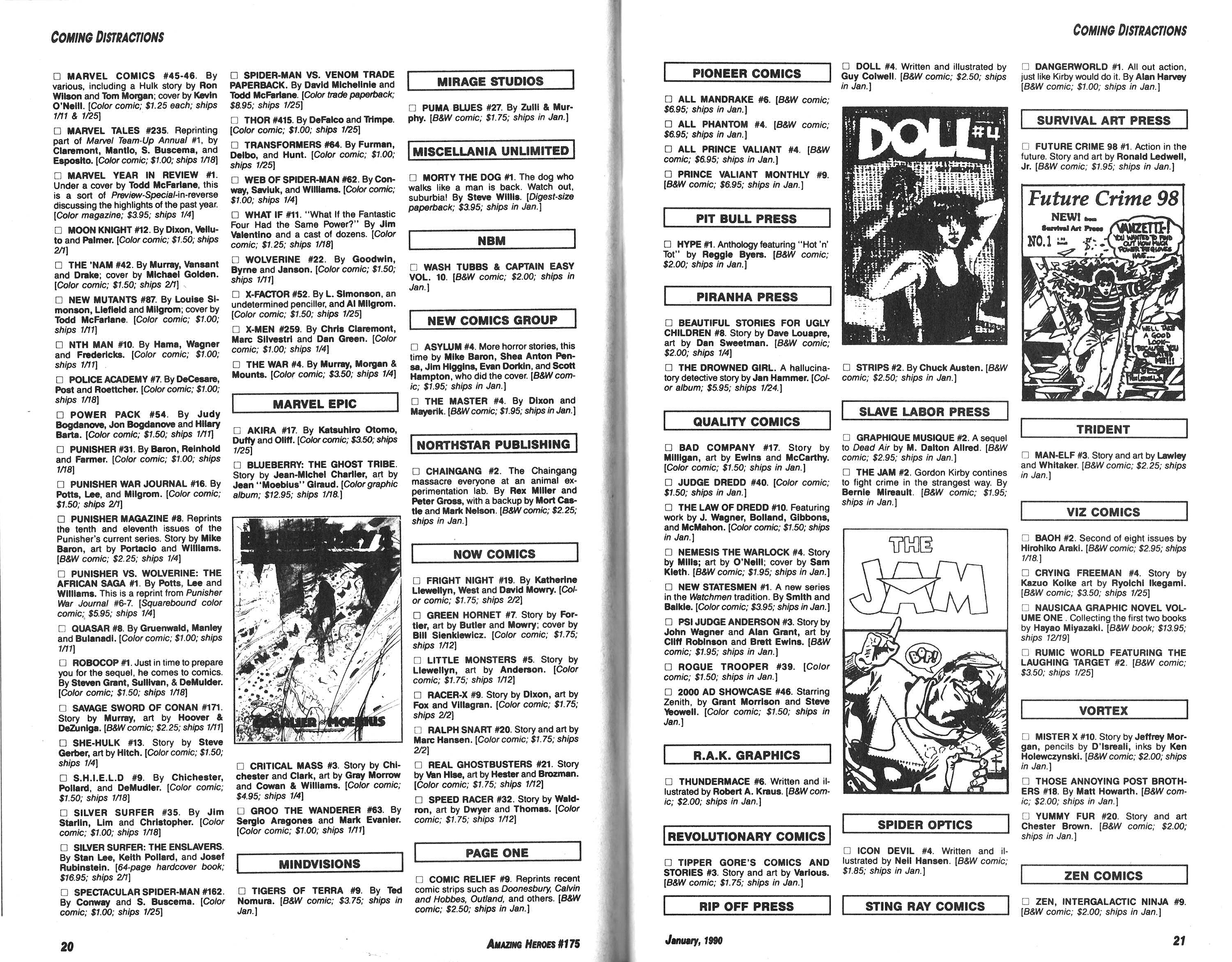 Read online Amazing Heroes comic -  Issue #175 - 11