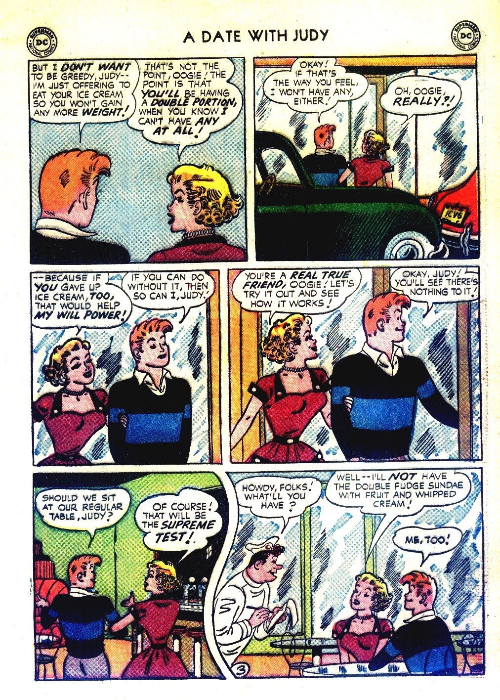 Read online A Date with Judy comic -  Issue #42 - 5
