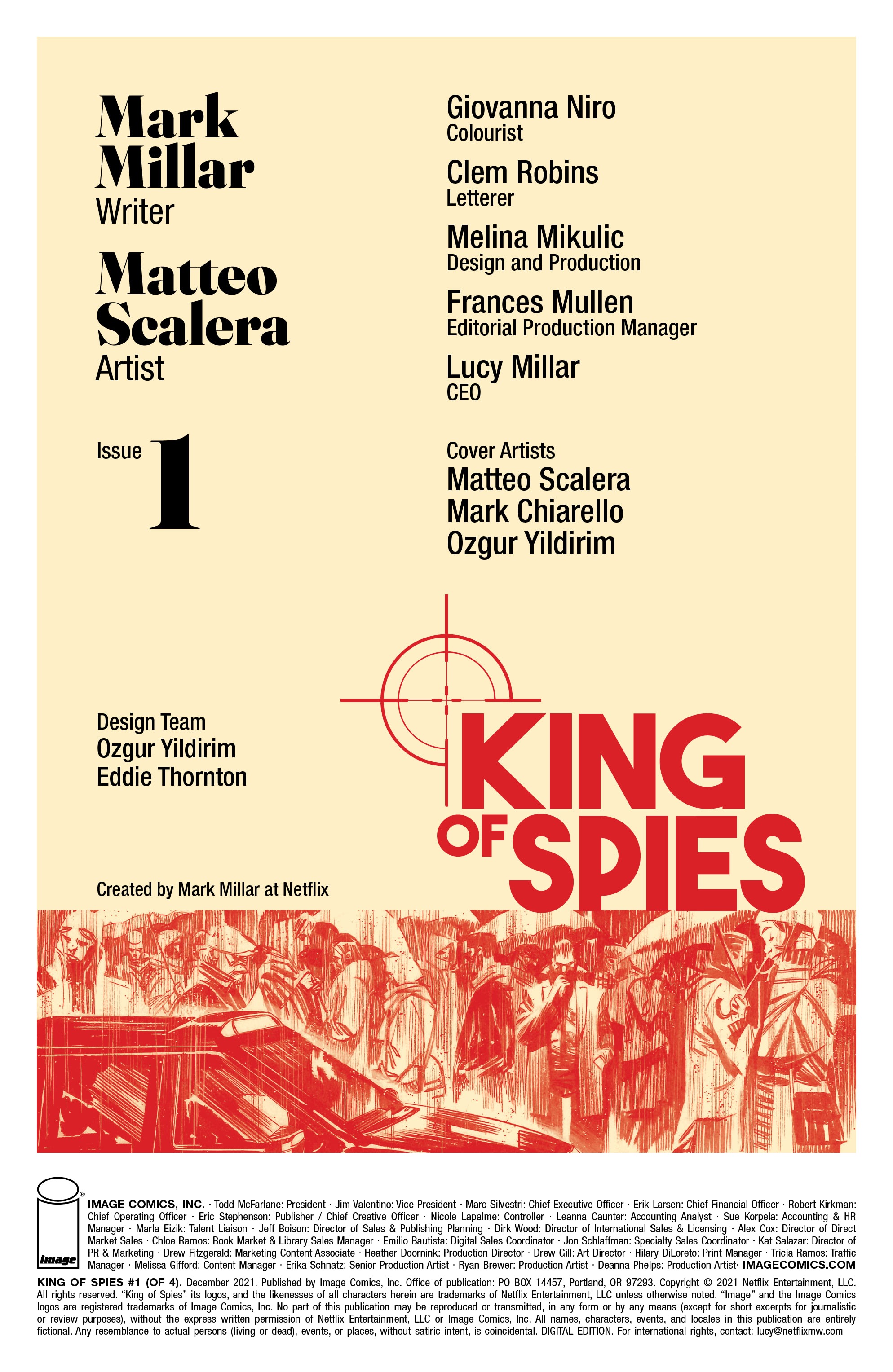 Read online King of Spies comic -  Issue #1 - 2