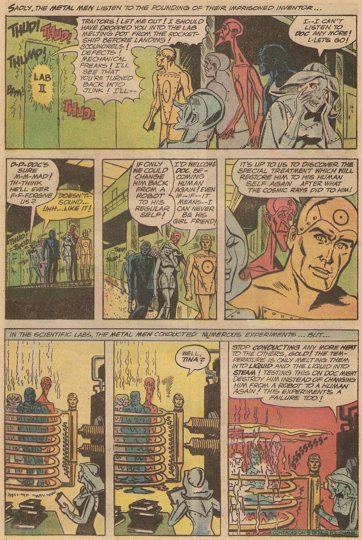 Read online Metal Men (1963) comic -  Issue #50 - 16