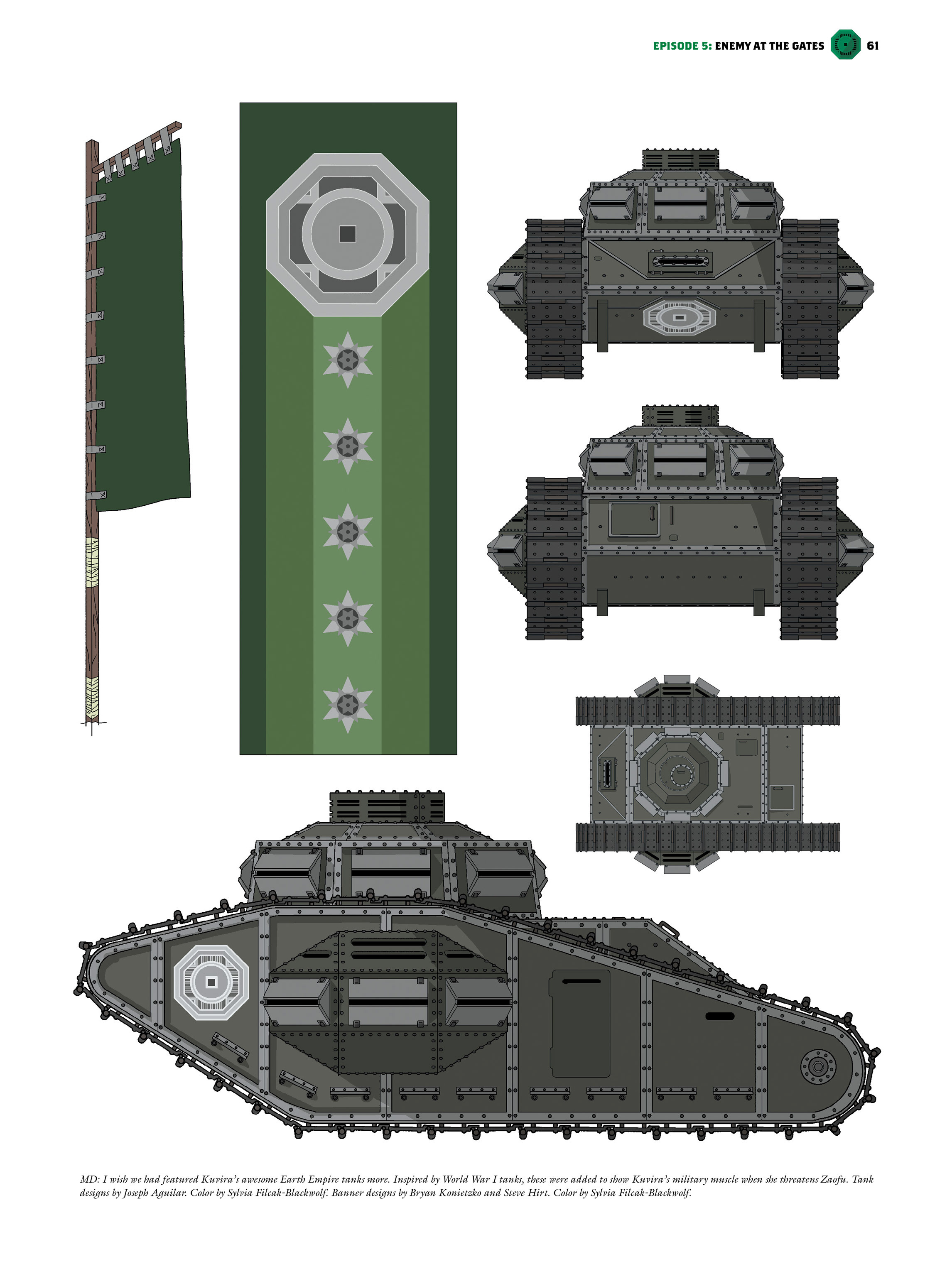 Read online The Legend of Korra: The Art of the Animated Series comic -  Issue # TPB 4 - 57