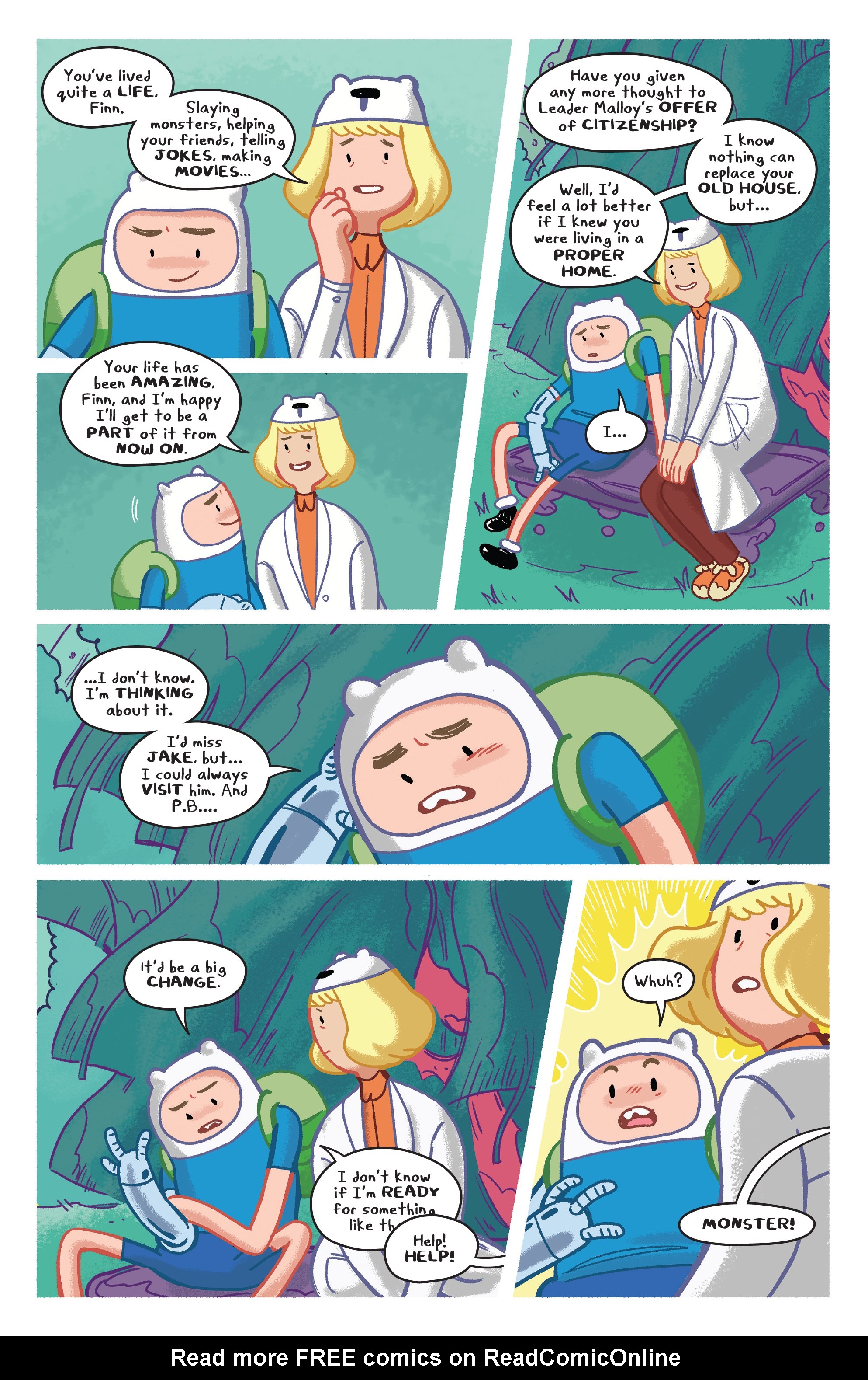 Read online Adventure Time Season 11 comic -  Issue #5 - 16