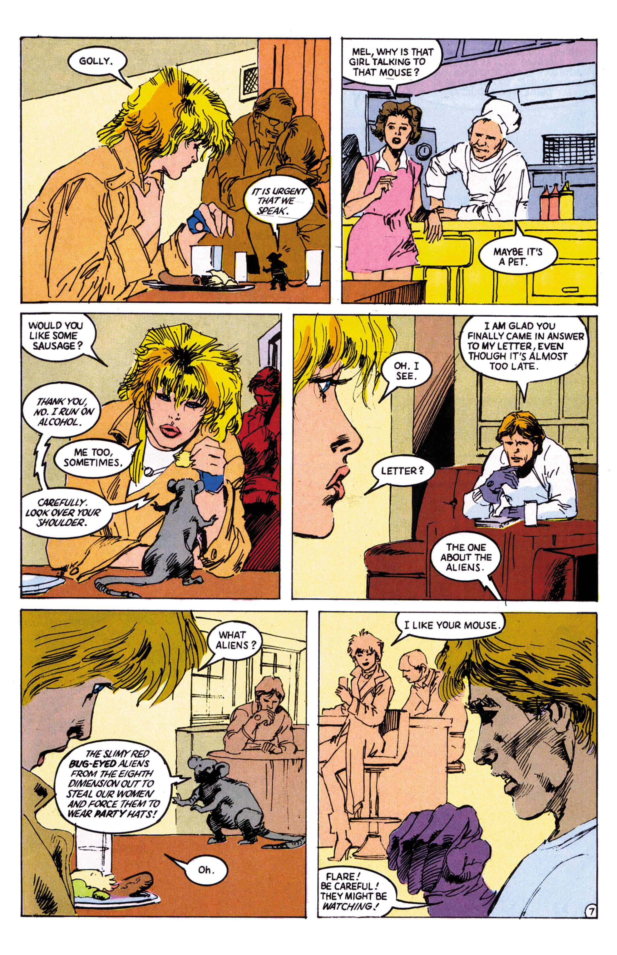 Read online Flare (1988) comic -  Issue #3 - 9