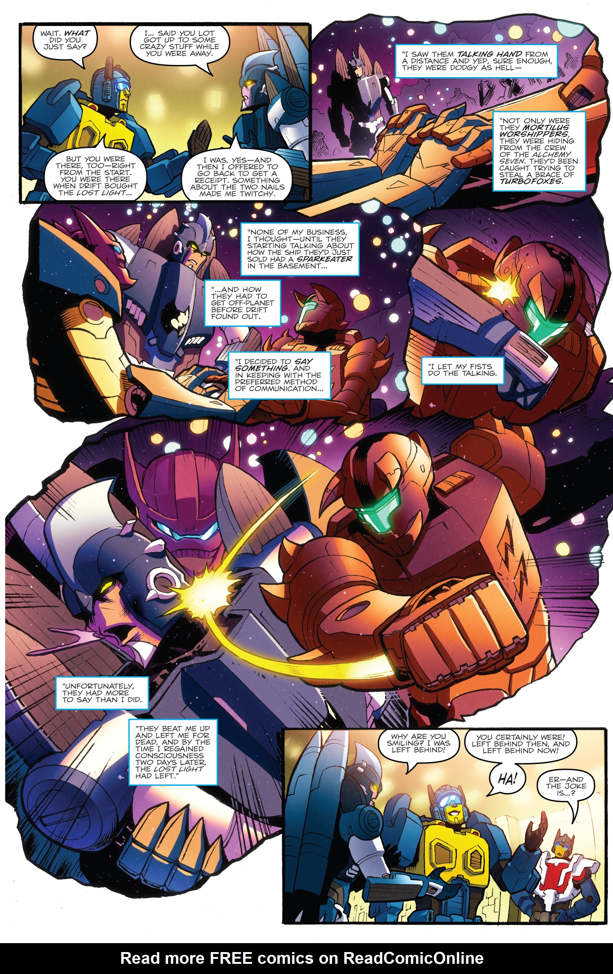 Read online Transformers: The IDW Collection Phase Two comic -  Issue # TPB 7 (Part 3) - 22