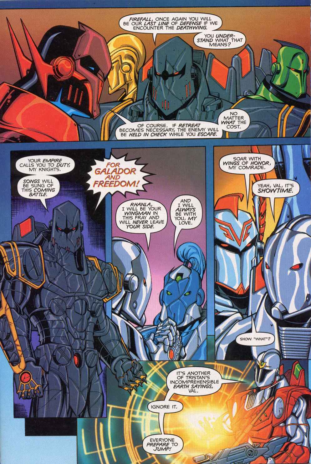 Read online Spaceknights (2000) comic -  Issue #4 - 19