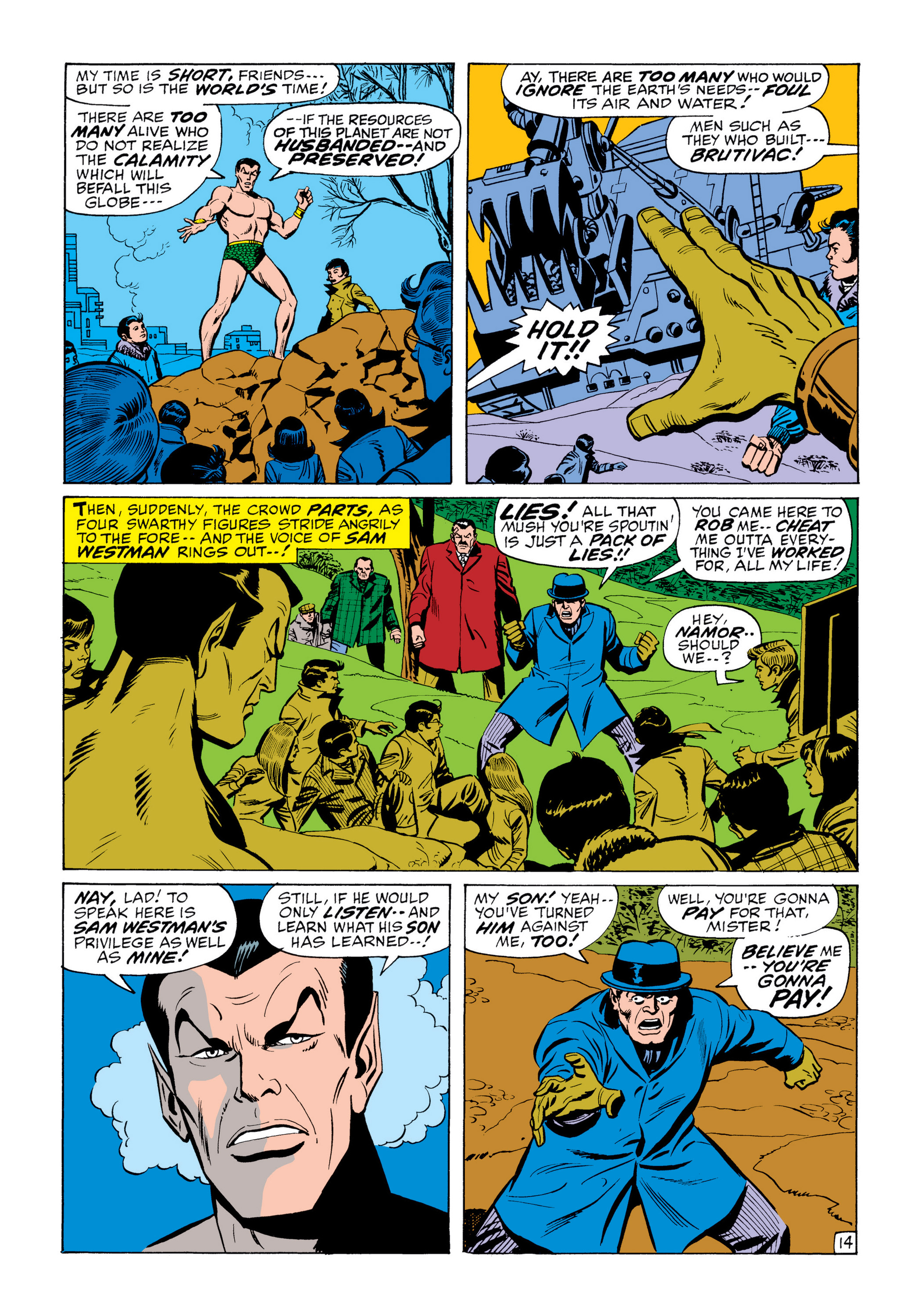 Read online Marvel Masterworks: The Sub-Mariner comic -  Issue # TPB 5 (Part 1) - 62