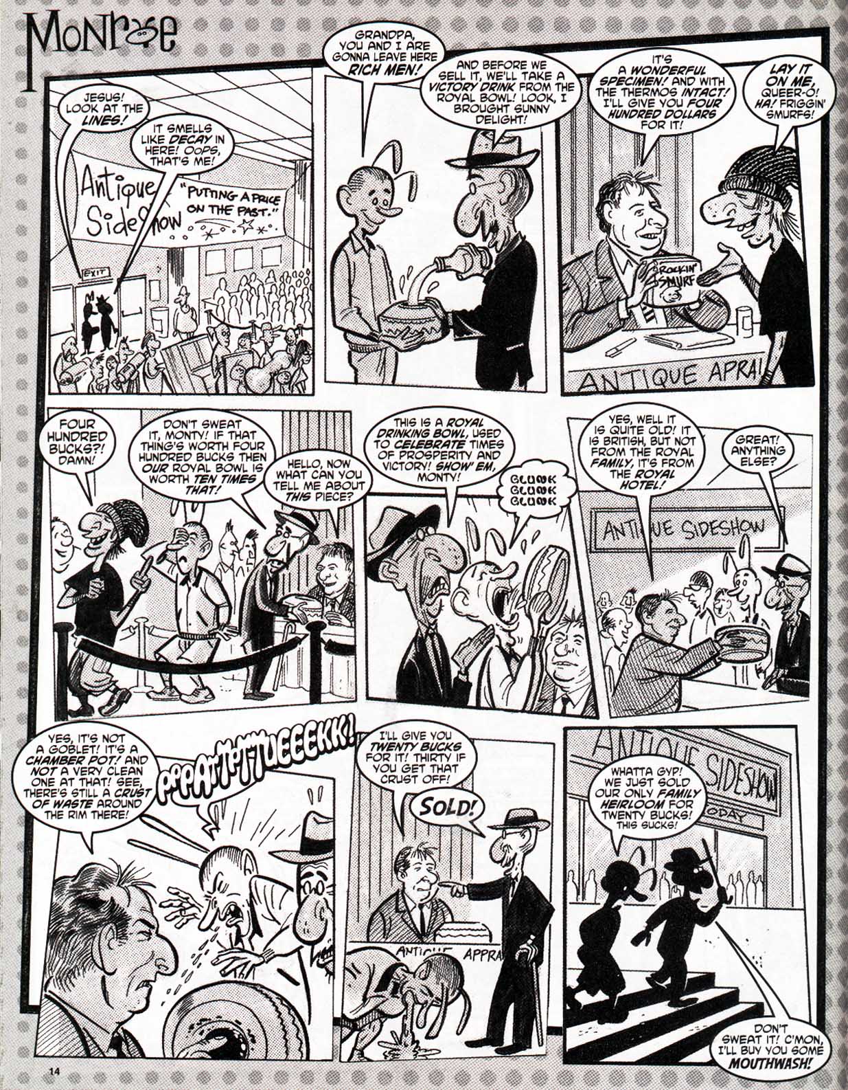 Read online MAD comic -  Issue #398 - 16