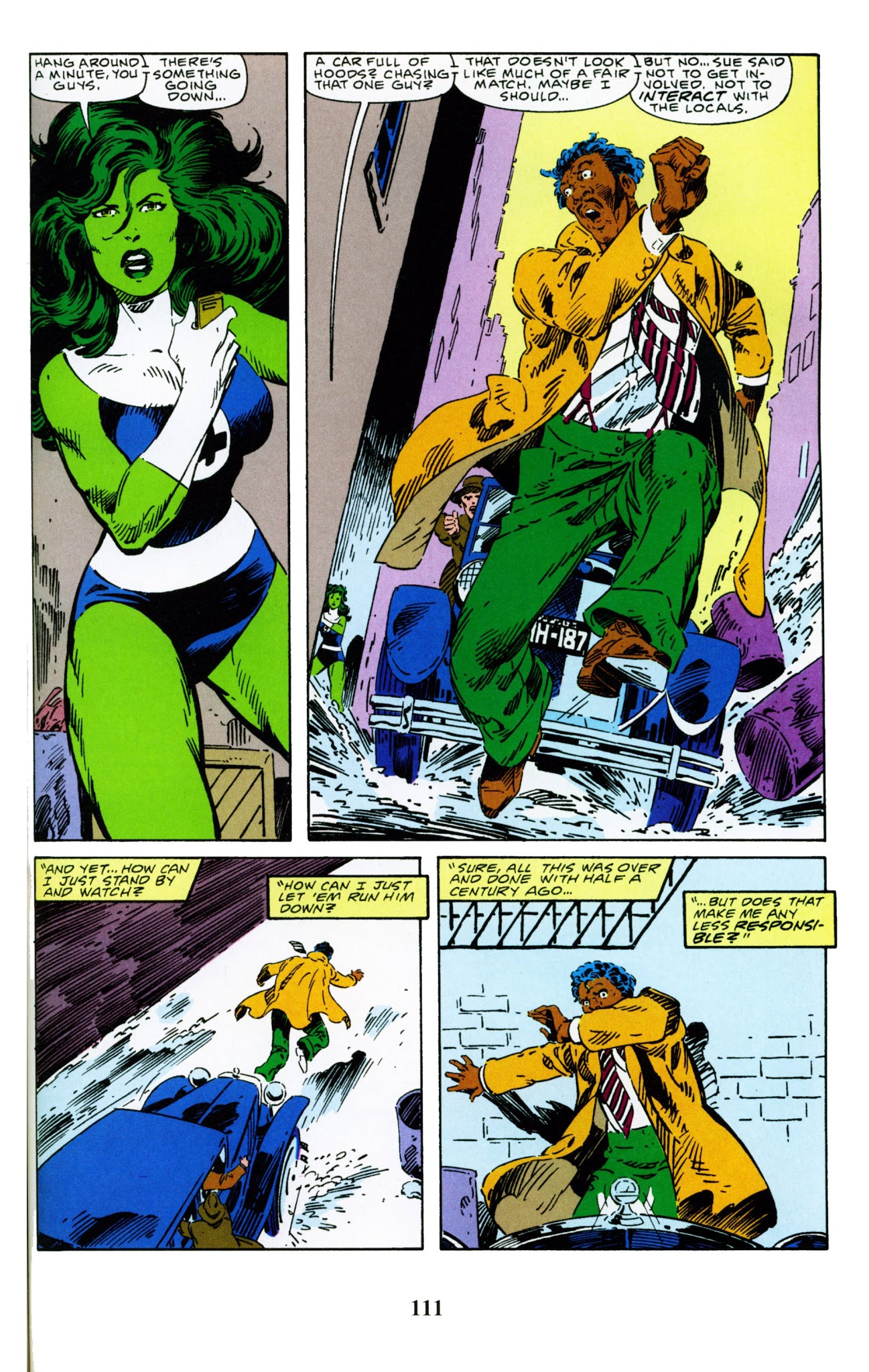 Read online Fantastic Four Visionaries: John Byrne comic -  Issue # TPB 8 - 112