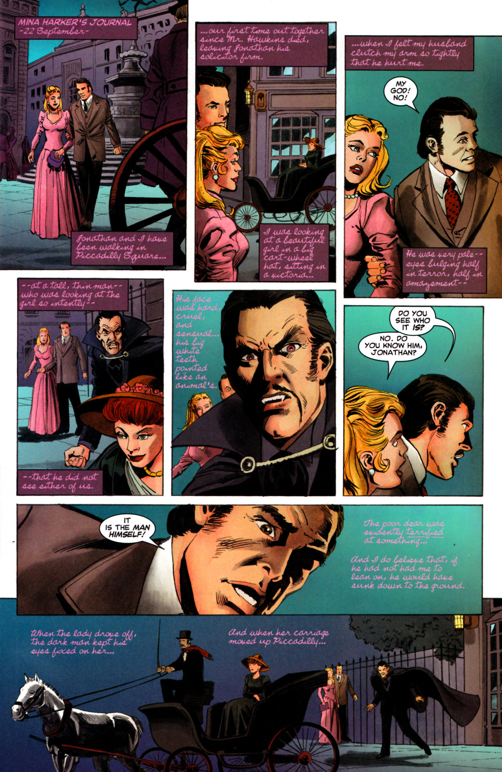 Read online Dracula comic -  Issue #3 - 7