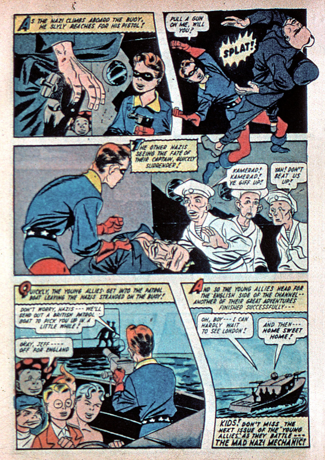 Read online Young Allies Comics comic -  Issue #11 - 91