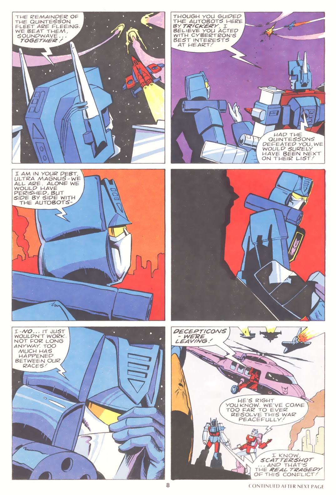 Read online The Transformers (UK) comic -  Issue #187 - 8