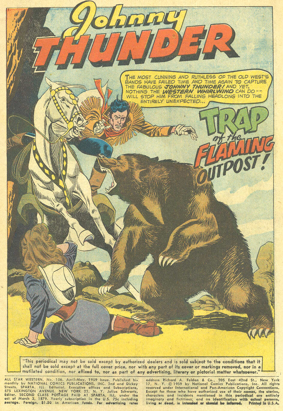 Read online All-Star Western (1951) comic -  Issue #106 - 3