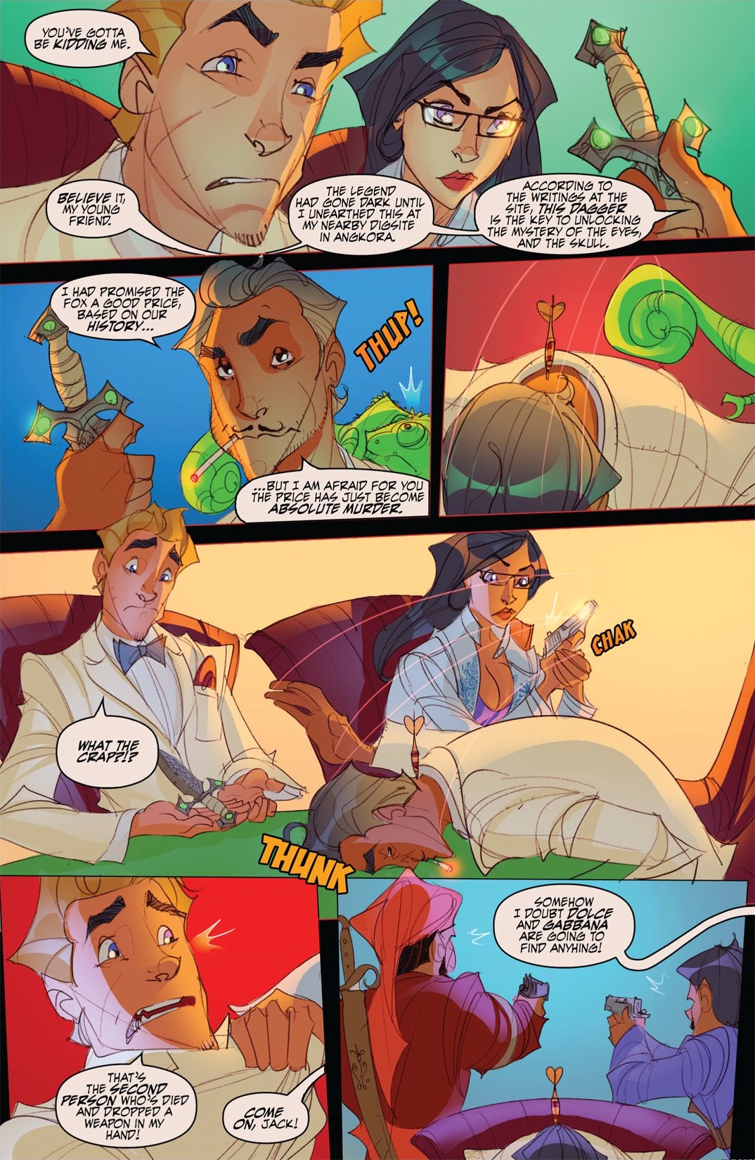 Read online Jack Avarice is The Courier comic -  Issue # TPB (Part 1) - 69