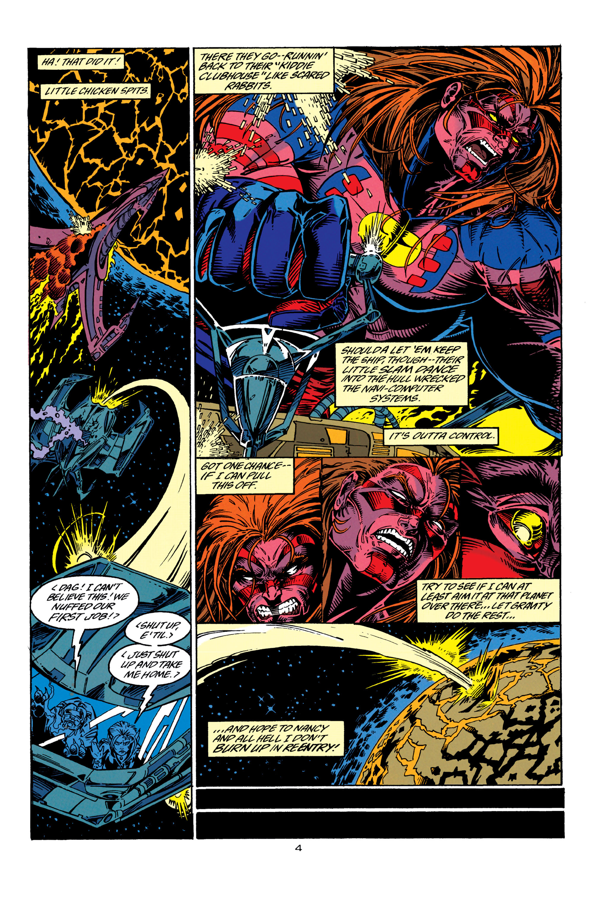 Read online Guy Gardner: Warrior comic -  Issue #35 - 4