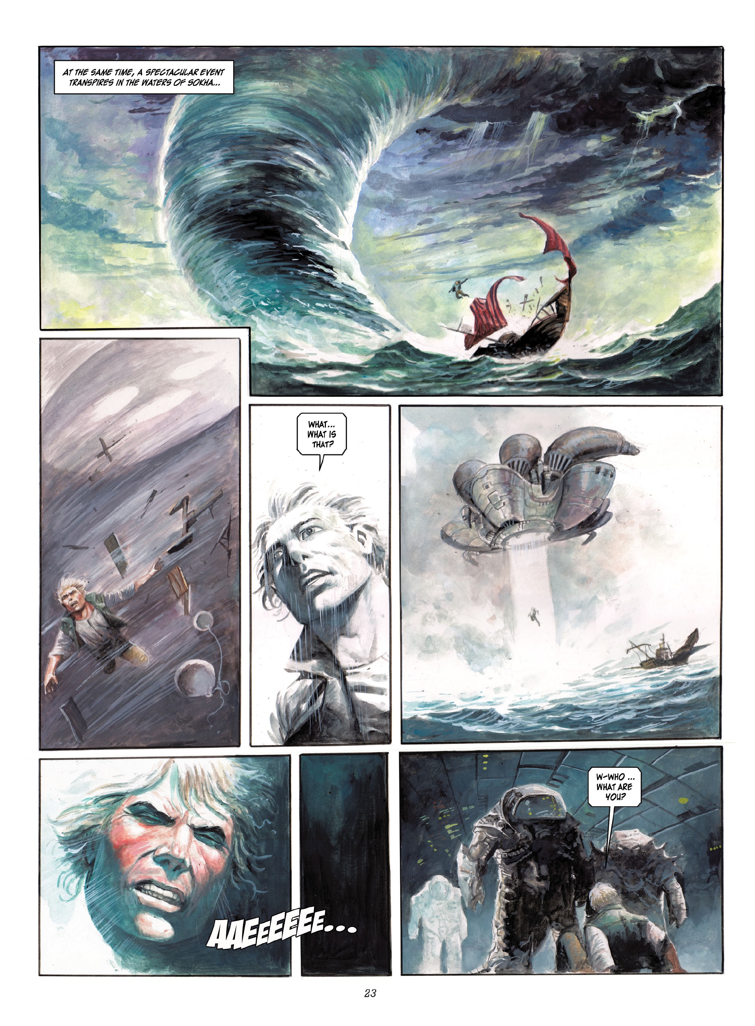 Read online The Lost Tales of Lemuria: The Mountains of Moran comic -  Issue # Full - 23