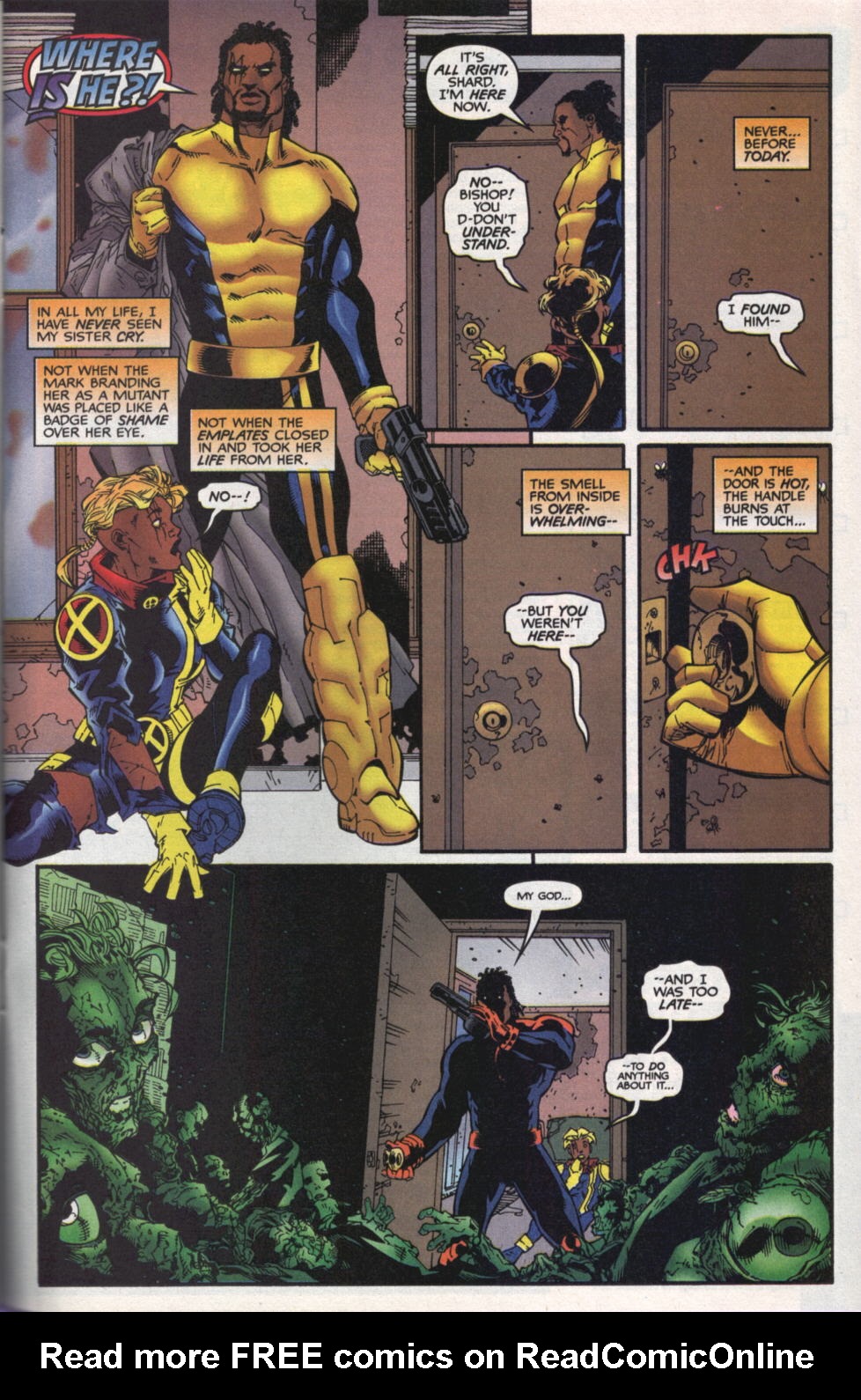 Read online Bishop: The Last X-Man comic -  Issue #1 - 17