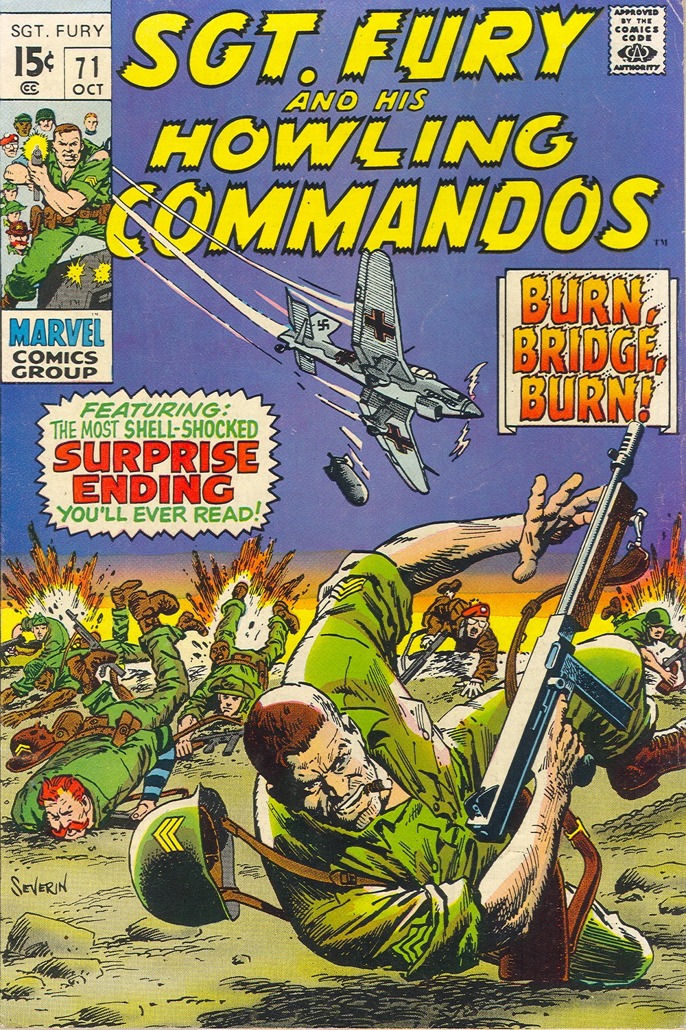 Read online Sgt. Fury comic -  Issue #71 - 1
