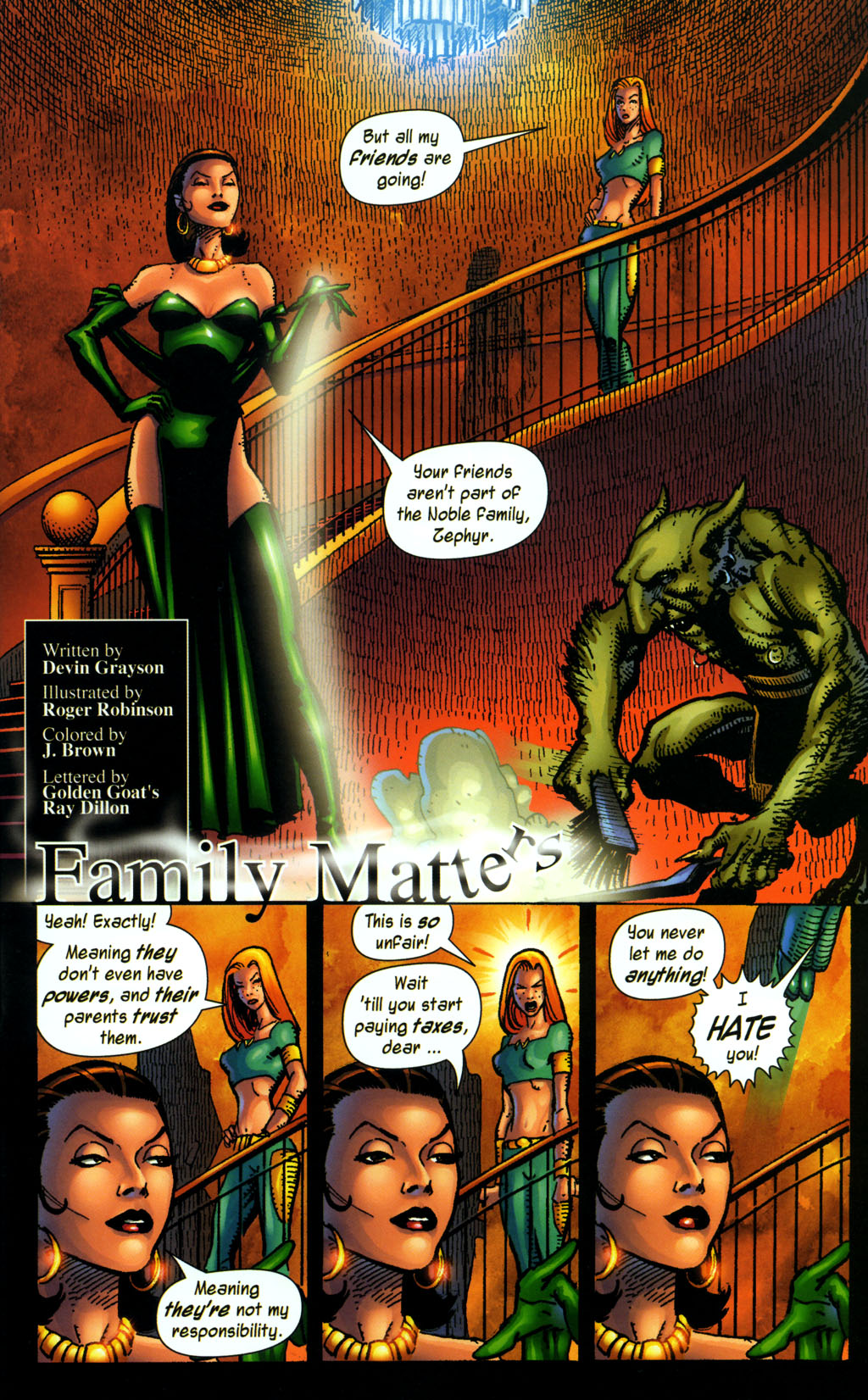 Read online Noble Causes: Extended Family comic -  Issue #2 - 24