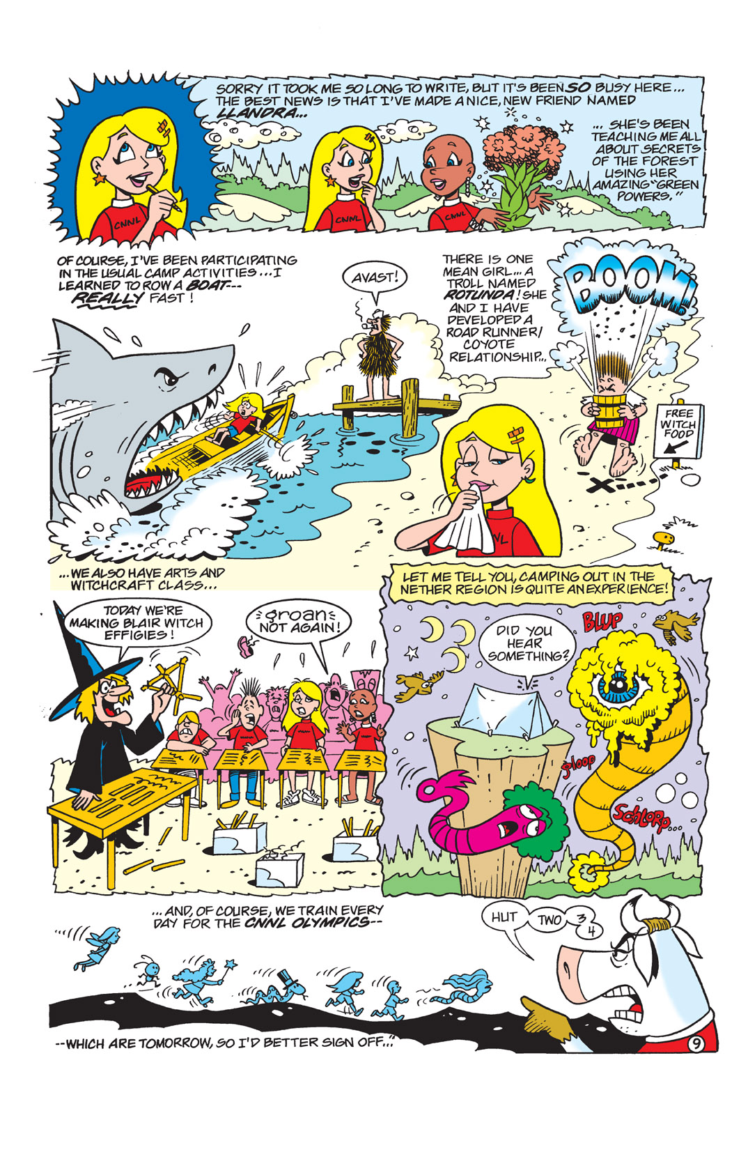 Read online Sabrina the Teenage Witch (2000) comic -  Issue #9 - 11