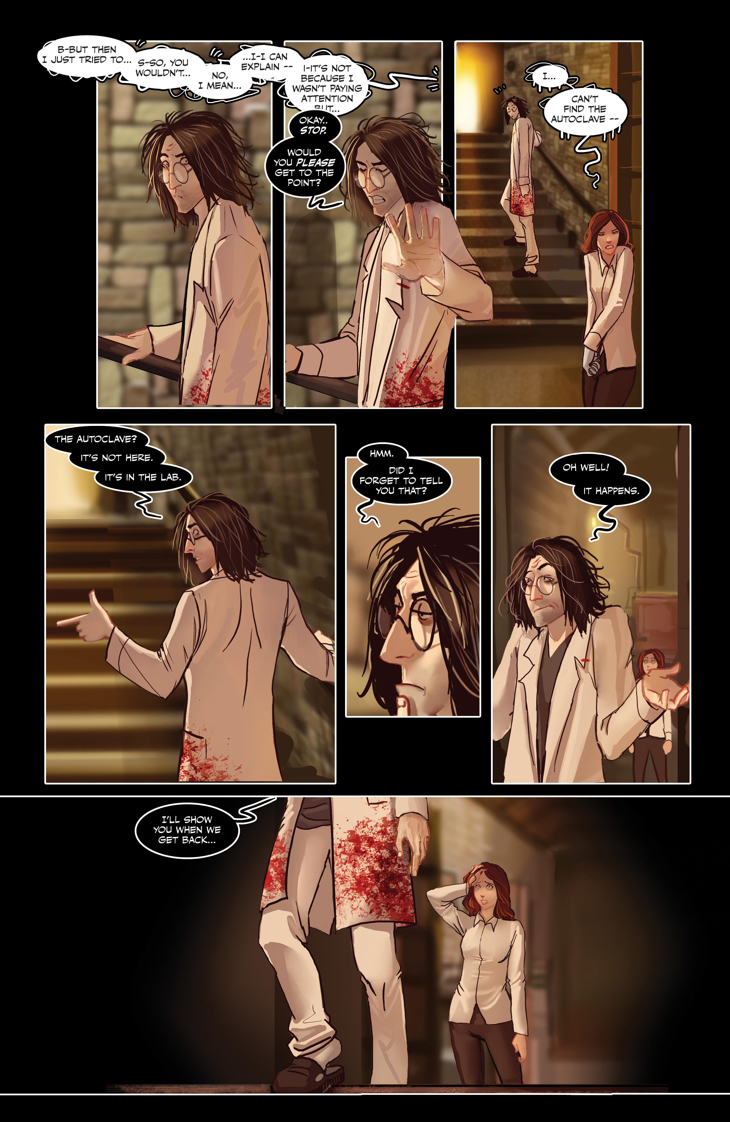 Read online Blood Stain comic -  Issue # TPB 2 - 103