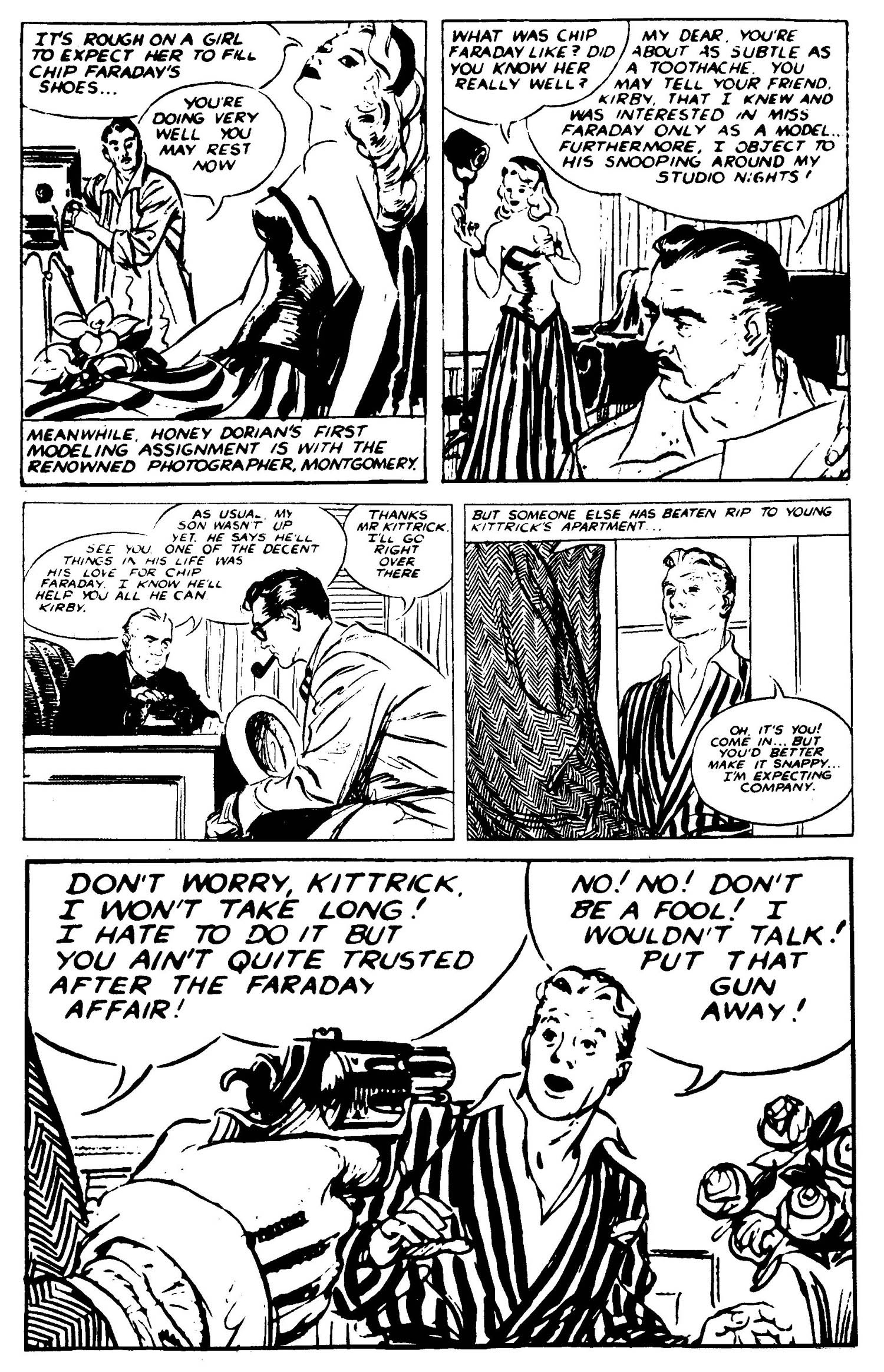 Read online Official Rip Kirby comic -  Issue #1 - 20