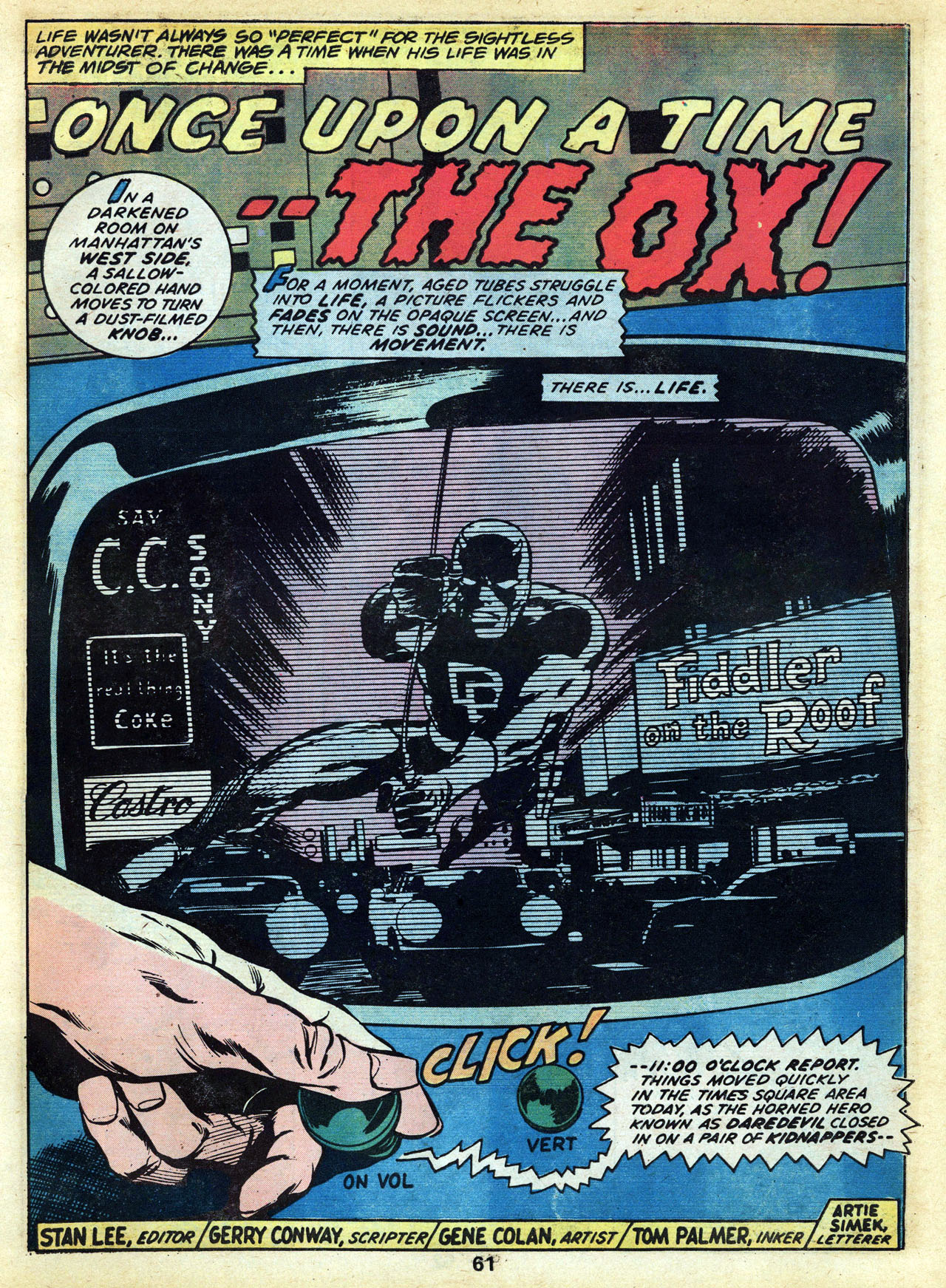 Read online Marvel Treasury Edition comic -  Issue #13 - 61
