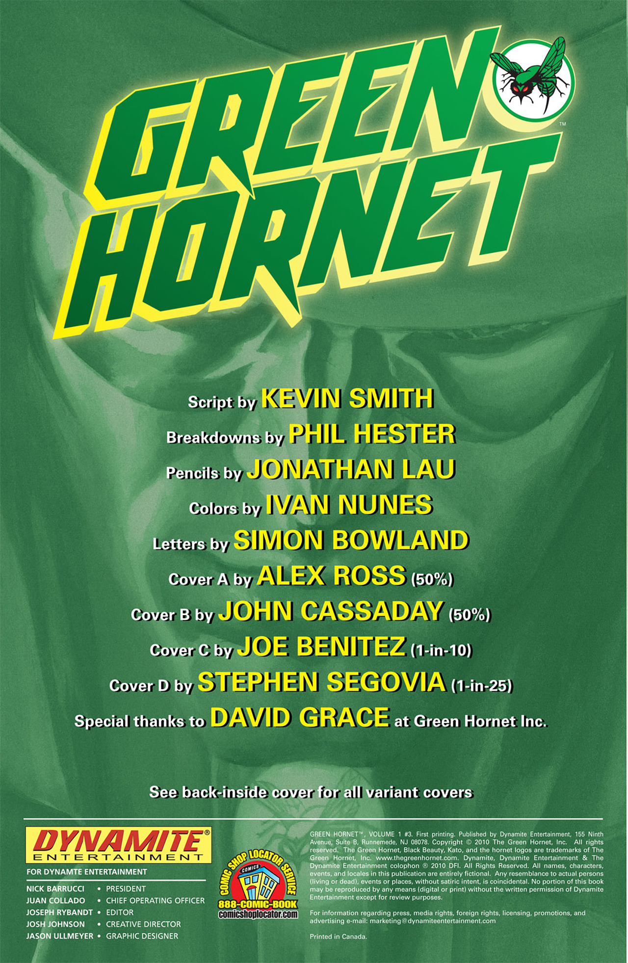 Read online Green Hornet comic -  Issue #3 - 2