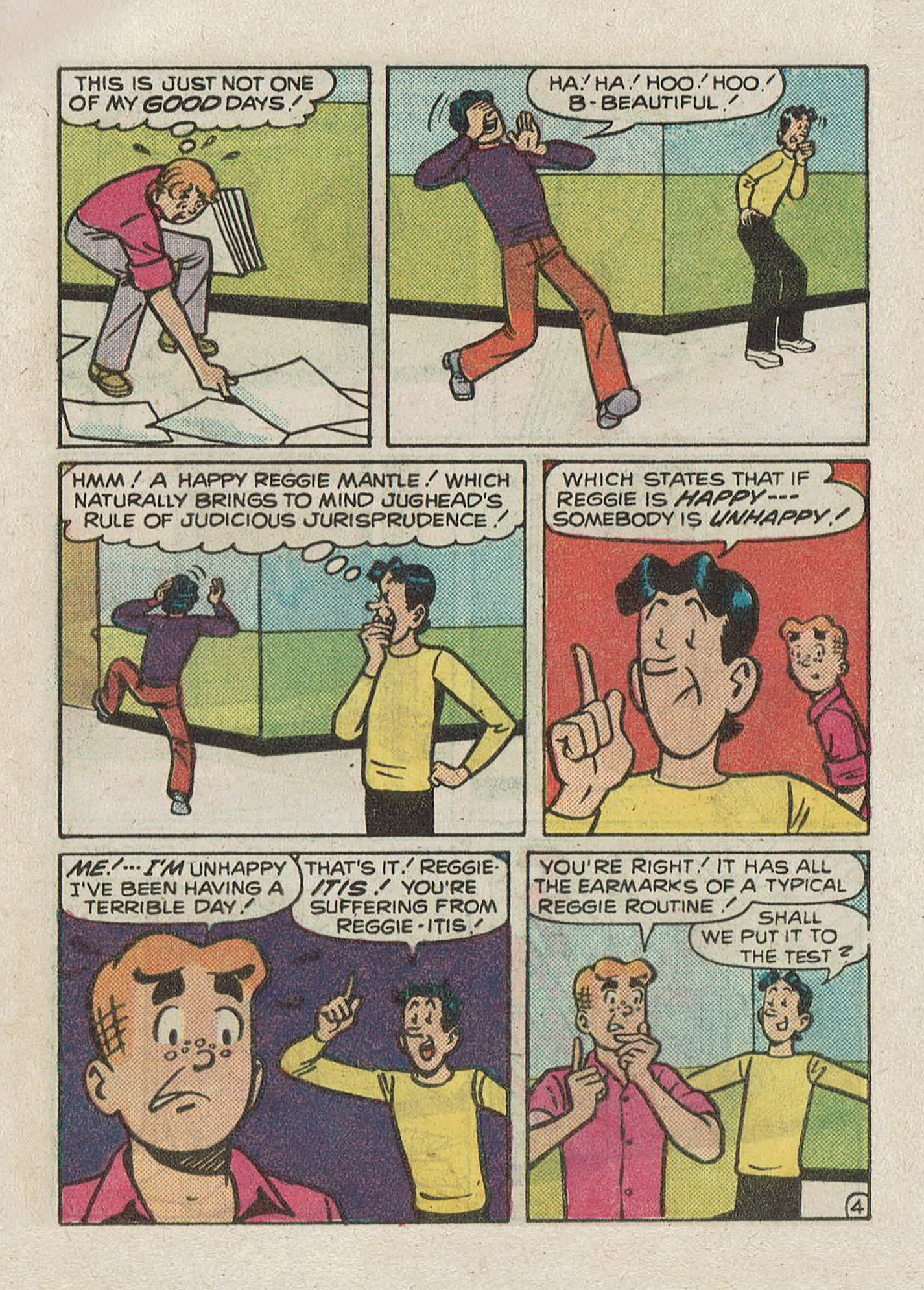 Read online Jughead Jones Comics Digest comic -  Issue #54 - 56
