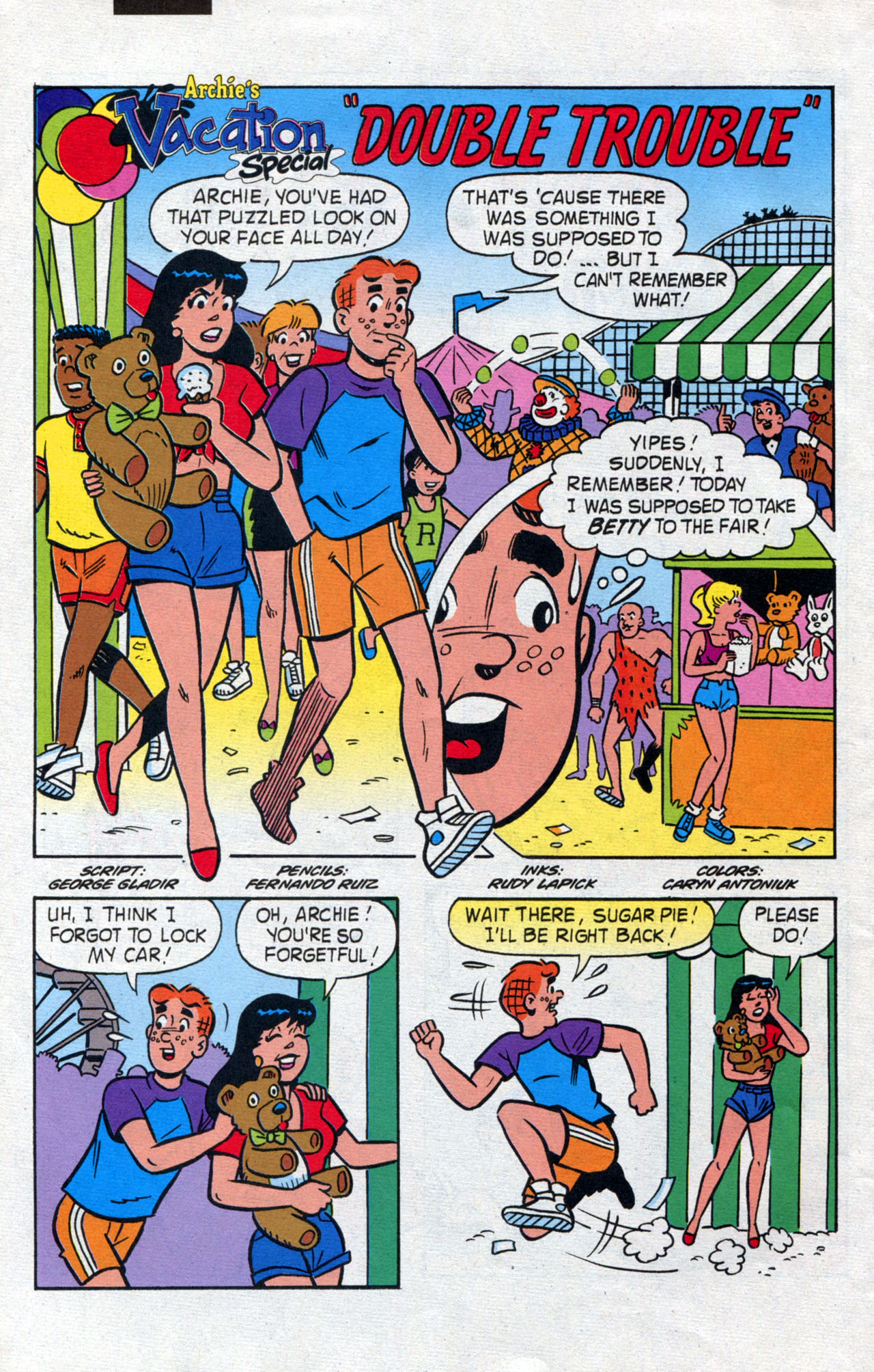 Read online Archie's Vacation Special comic -  Issue #3 - 44
