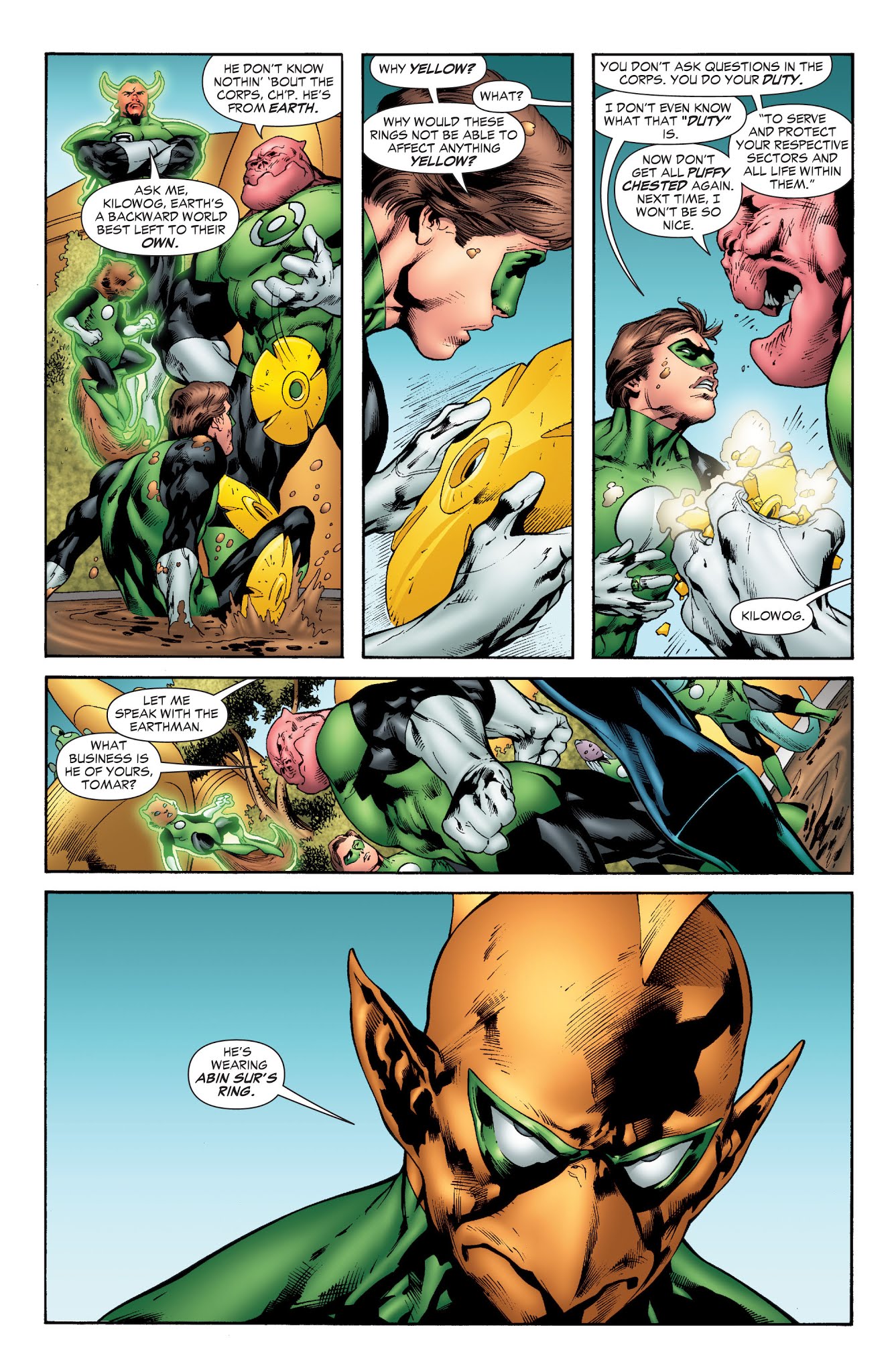 Read online Green Lantern (2005) comic -  Issue # _TPB 5 (Part 1) - 68