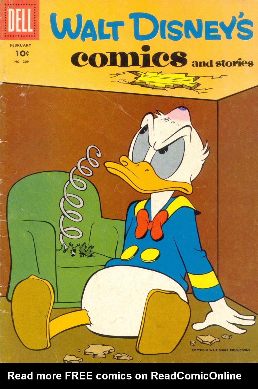 Read online Walt Disney's Comics and Stories comic -  Issue #209 - 1