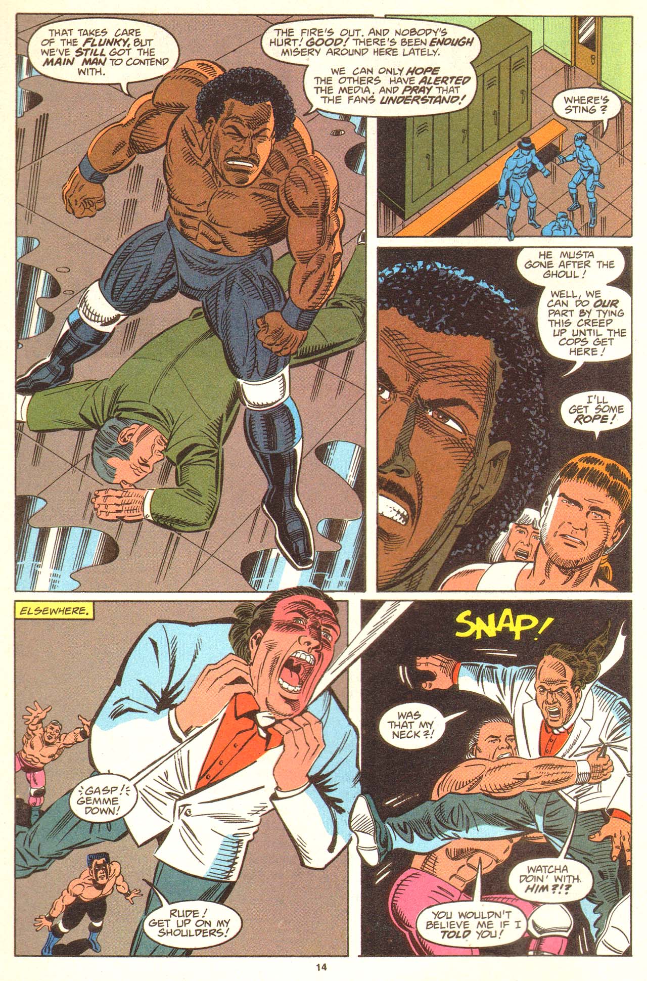 Read online WCW World Championship Wrestling comic -  Issue #11 - 15
