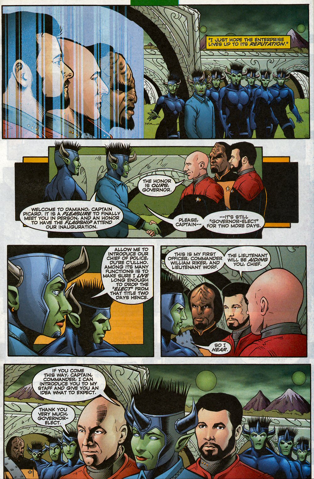 Star Trek: The Next Generation - Perchance to Dream Issue #1 #1 - English 24