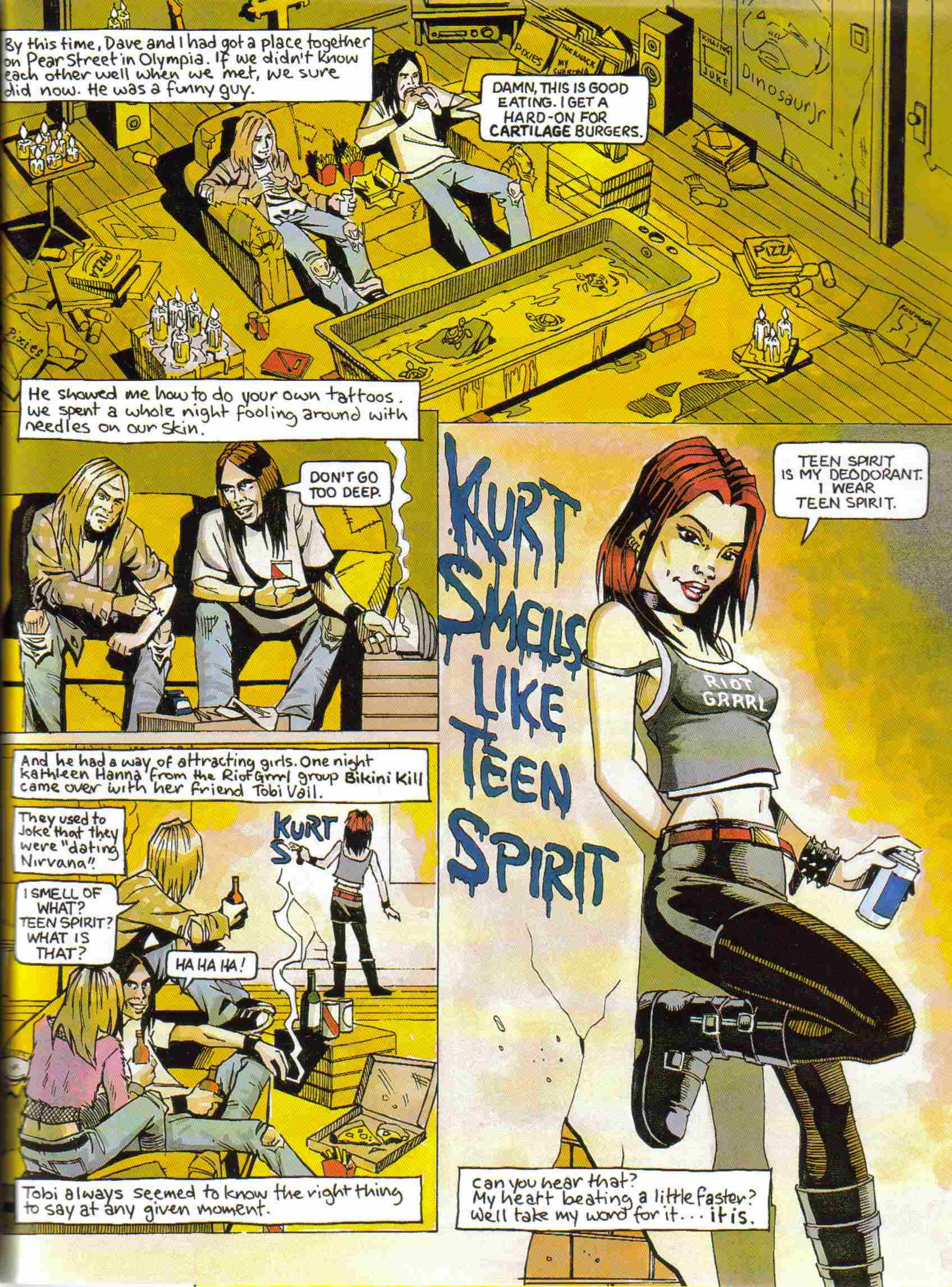 Read online GodSpeed: The Kurt Cobain Graphic comic -  Issue # TPB - 44