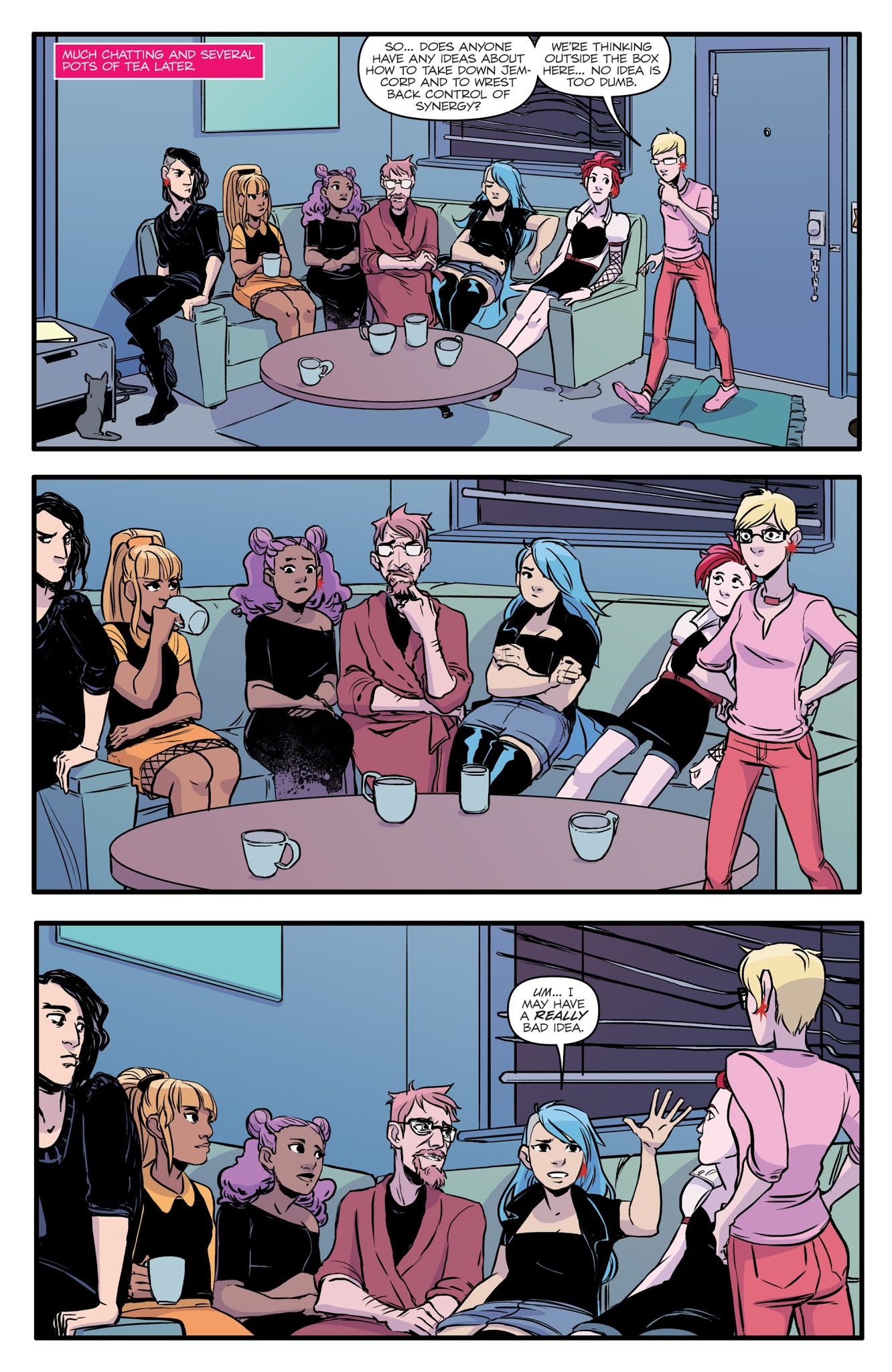 Read online Jem and the Holograms: Infinite comic -  Issue #2 - 16