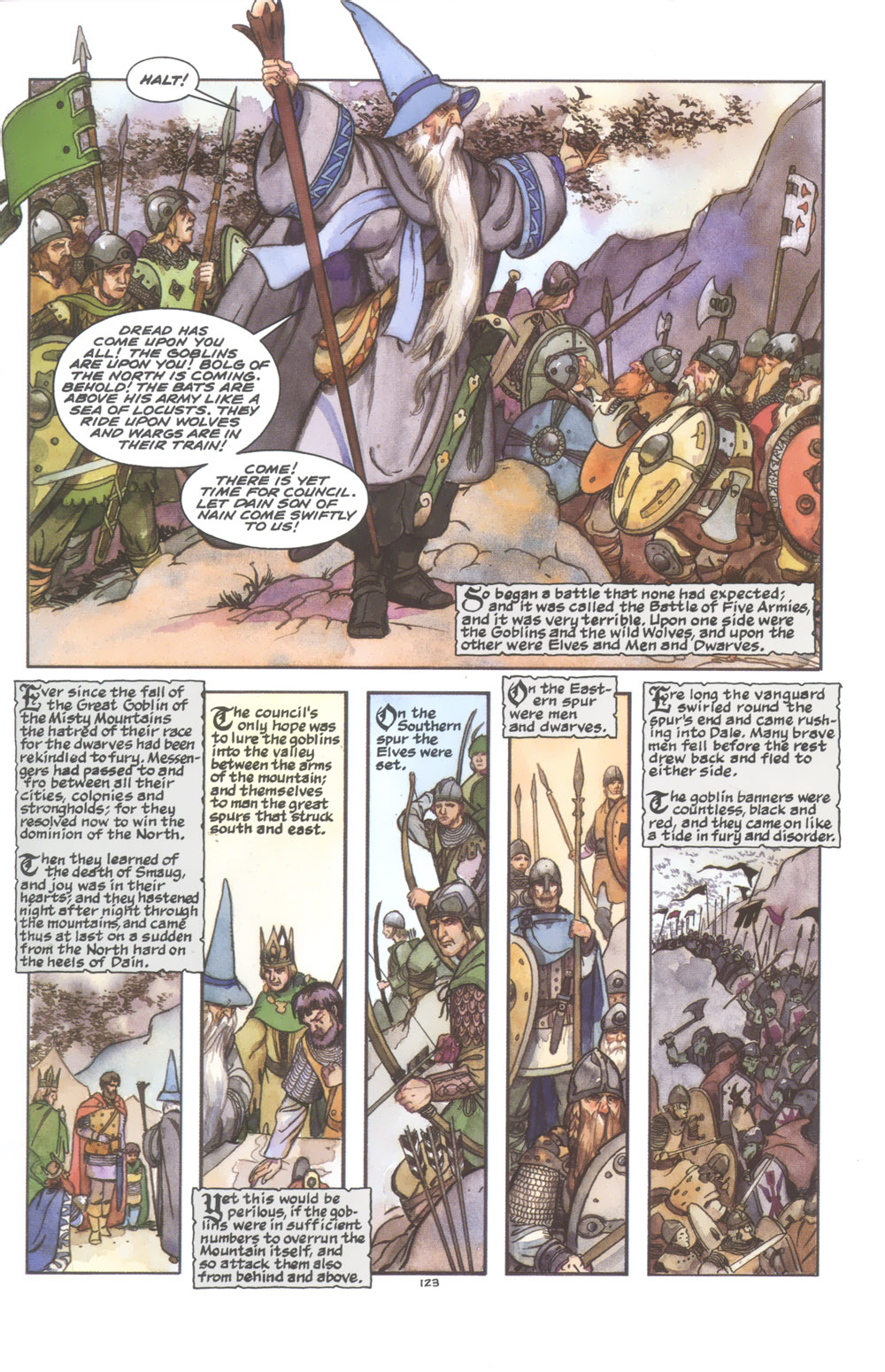 Read online The Hobbit comic -  Issue # TPB - 129