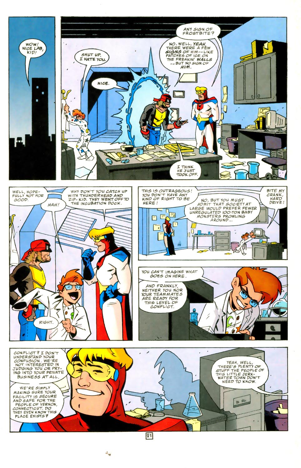 Read online Young Heroes in Love comic -  Issue #11 - 23