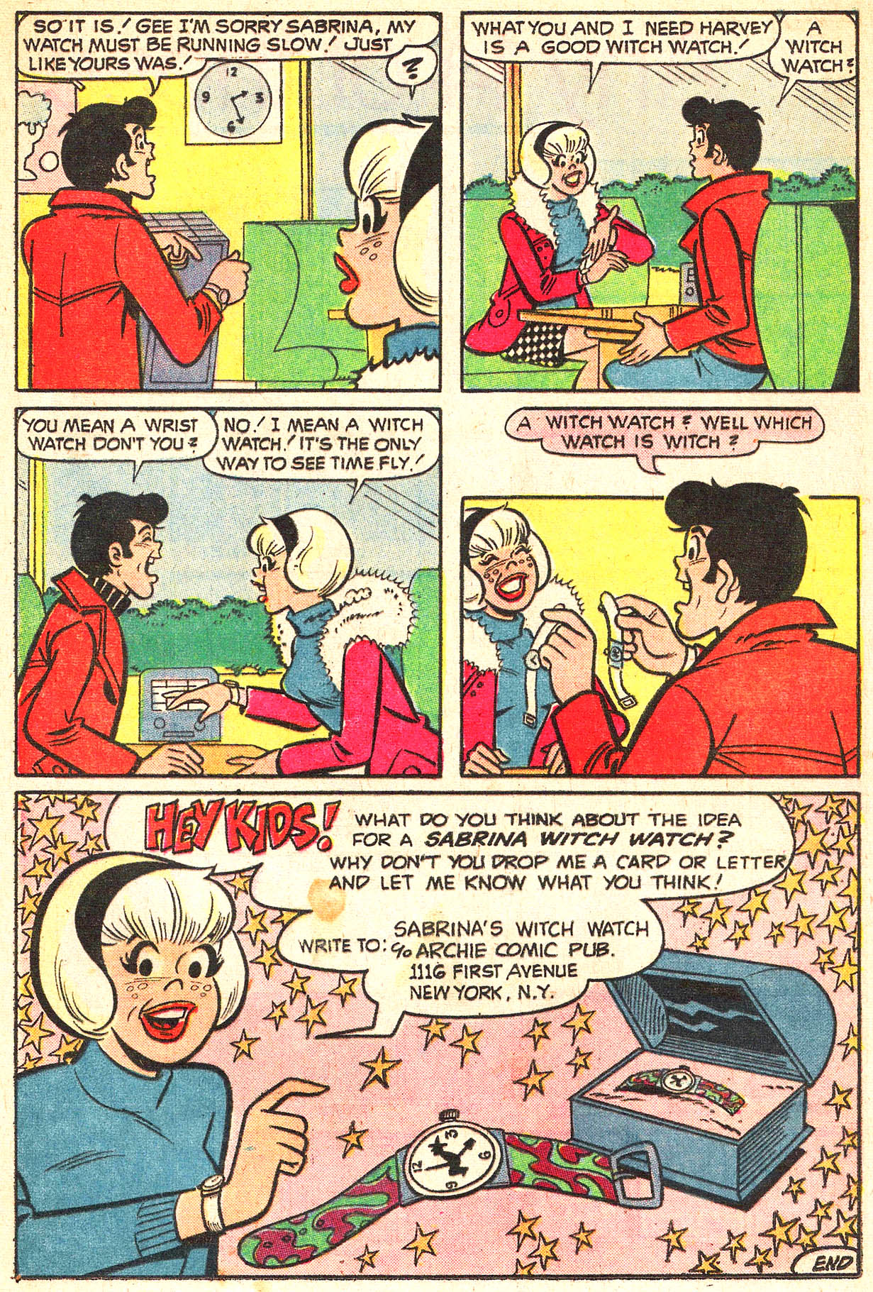 Read online Sabrina The Teenage Witch (1971) comic -  Issue #6 - 25