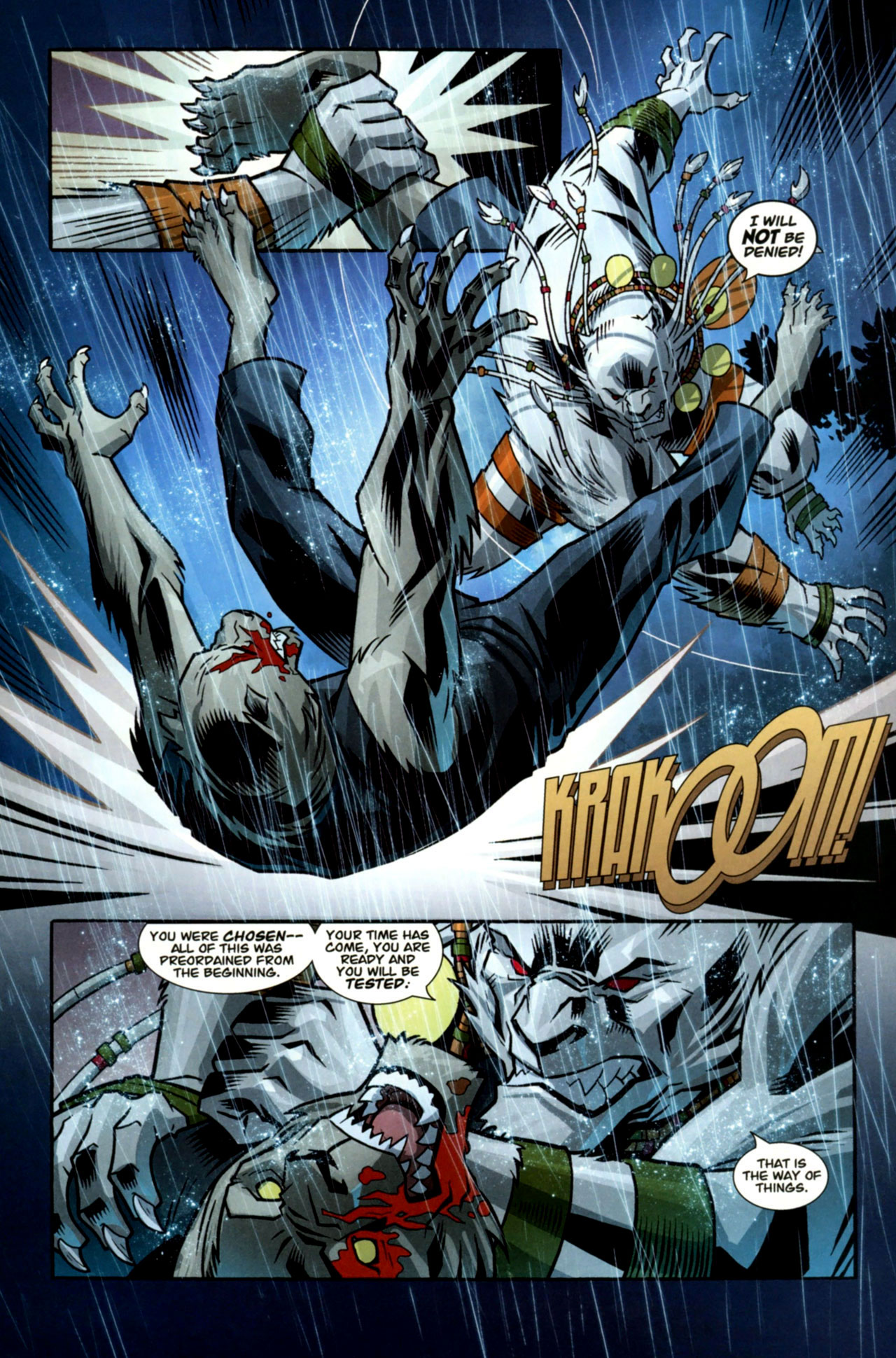 Read online The Astounding Wolf-Man comic -  Issue #24 - 4