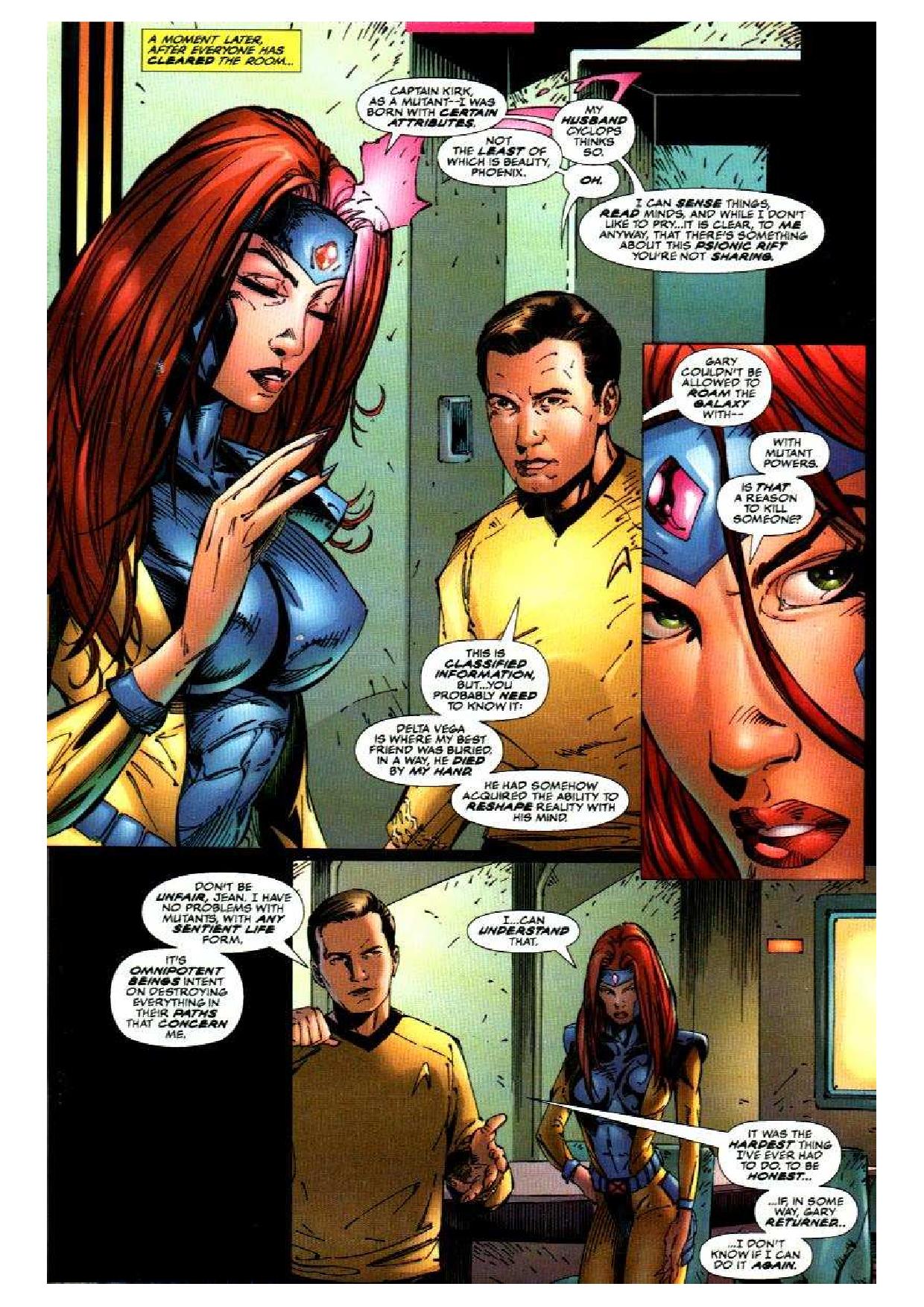 Read online Star Trek/X-Men comic -  Issue # Full - 24