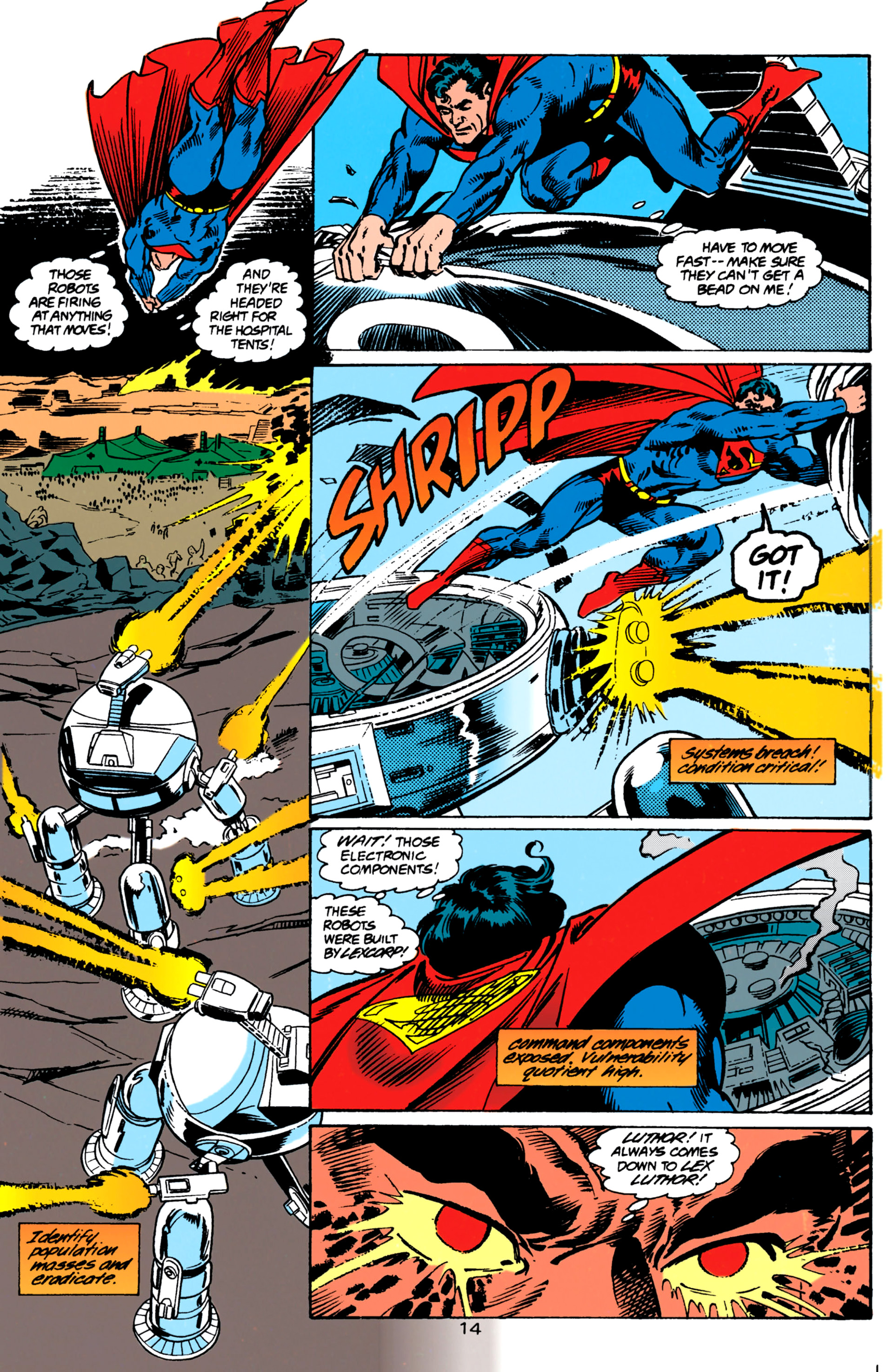 Read online Superman (1987) comic -  Issue #91 - 15