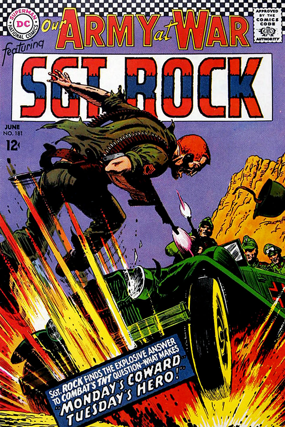 Read online Our Army at War (1952) comic -  Issue #181 - 1