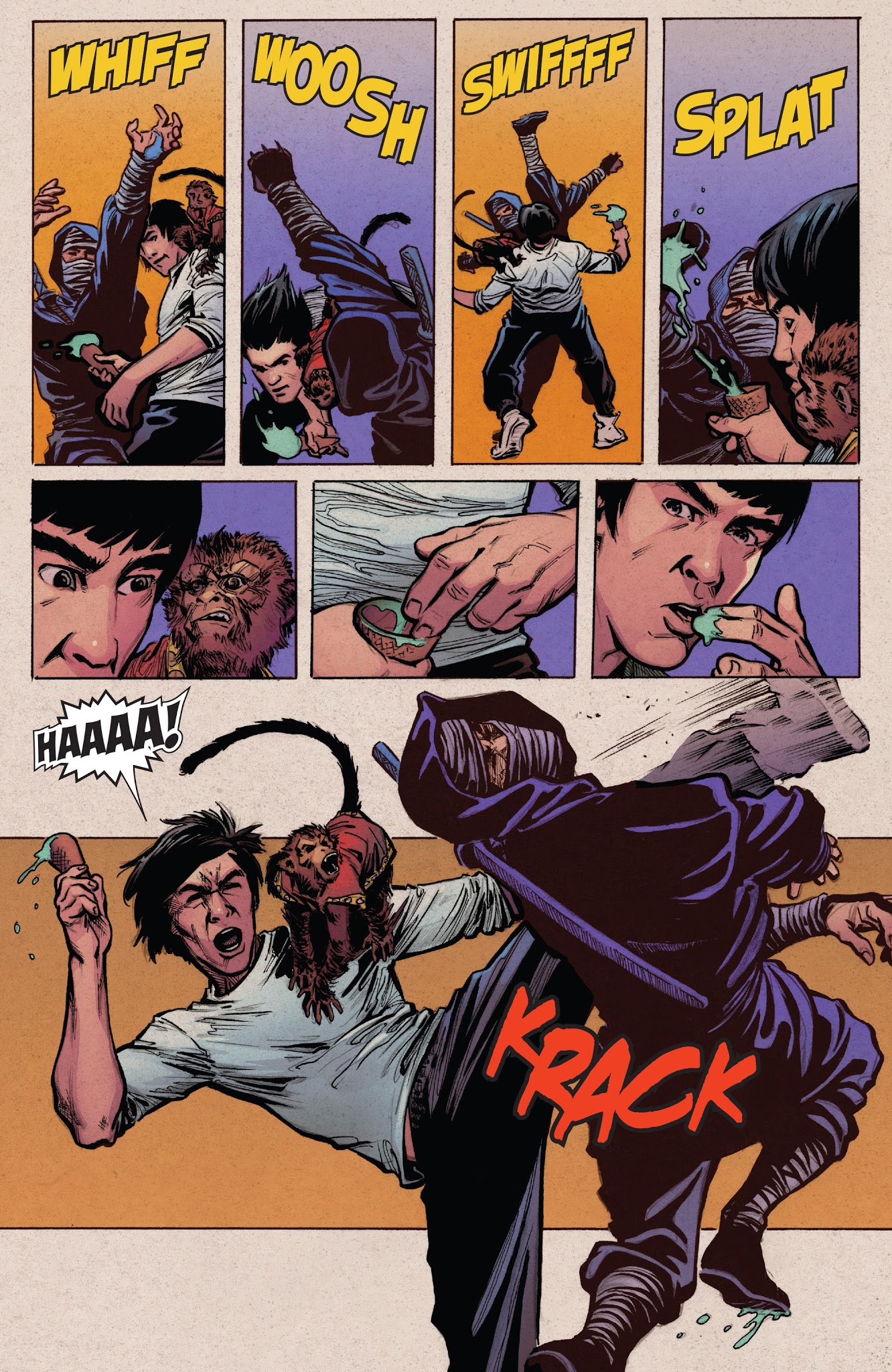 Read online Master of Kung Fu (2017) comic -  Issue # Full - 6