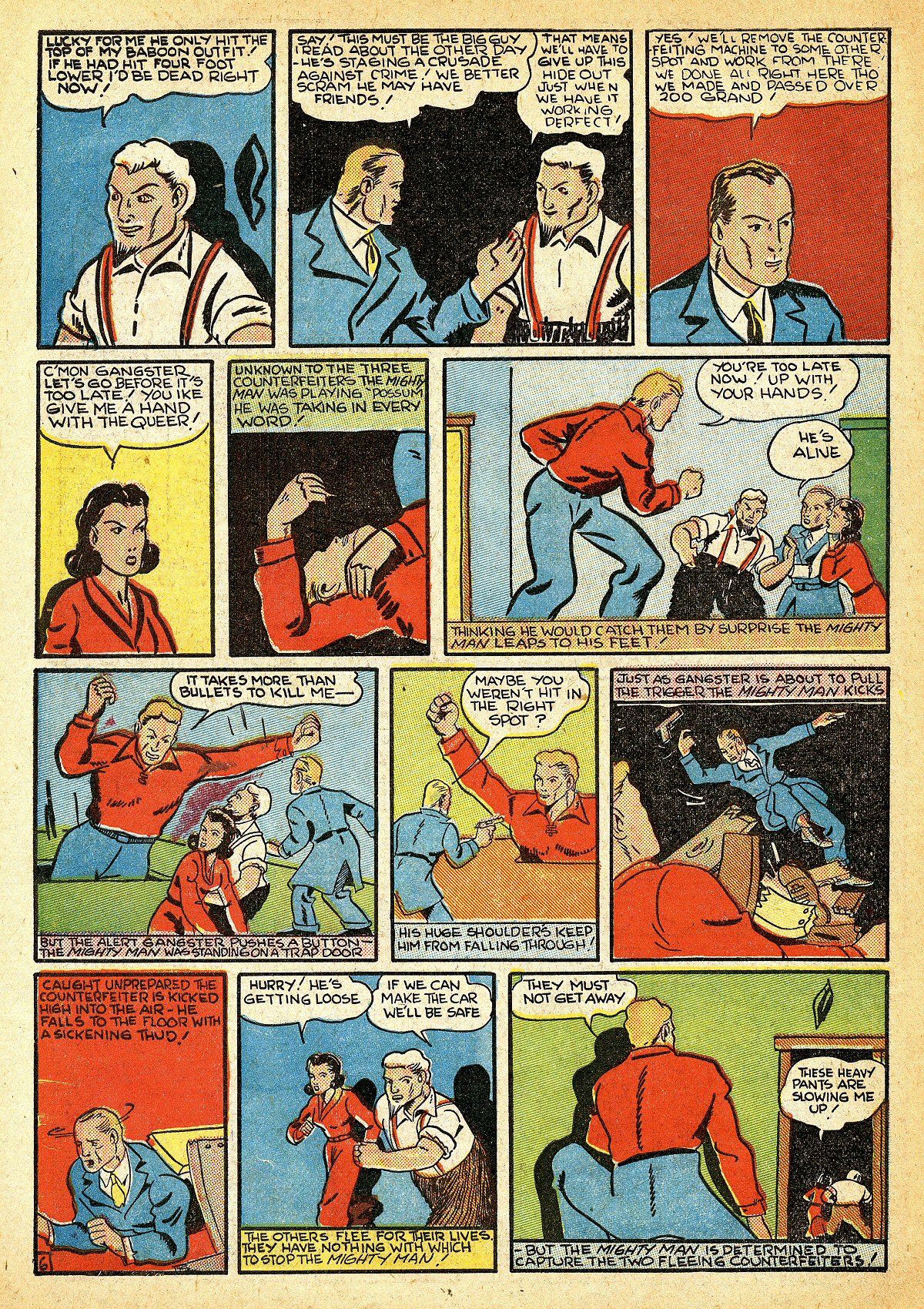 Read online Amazing Man Comics comic -  Issue #10 - 57
