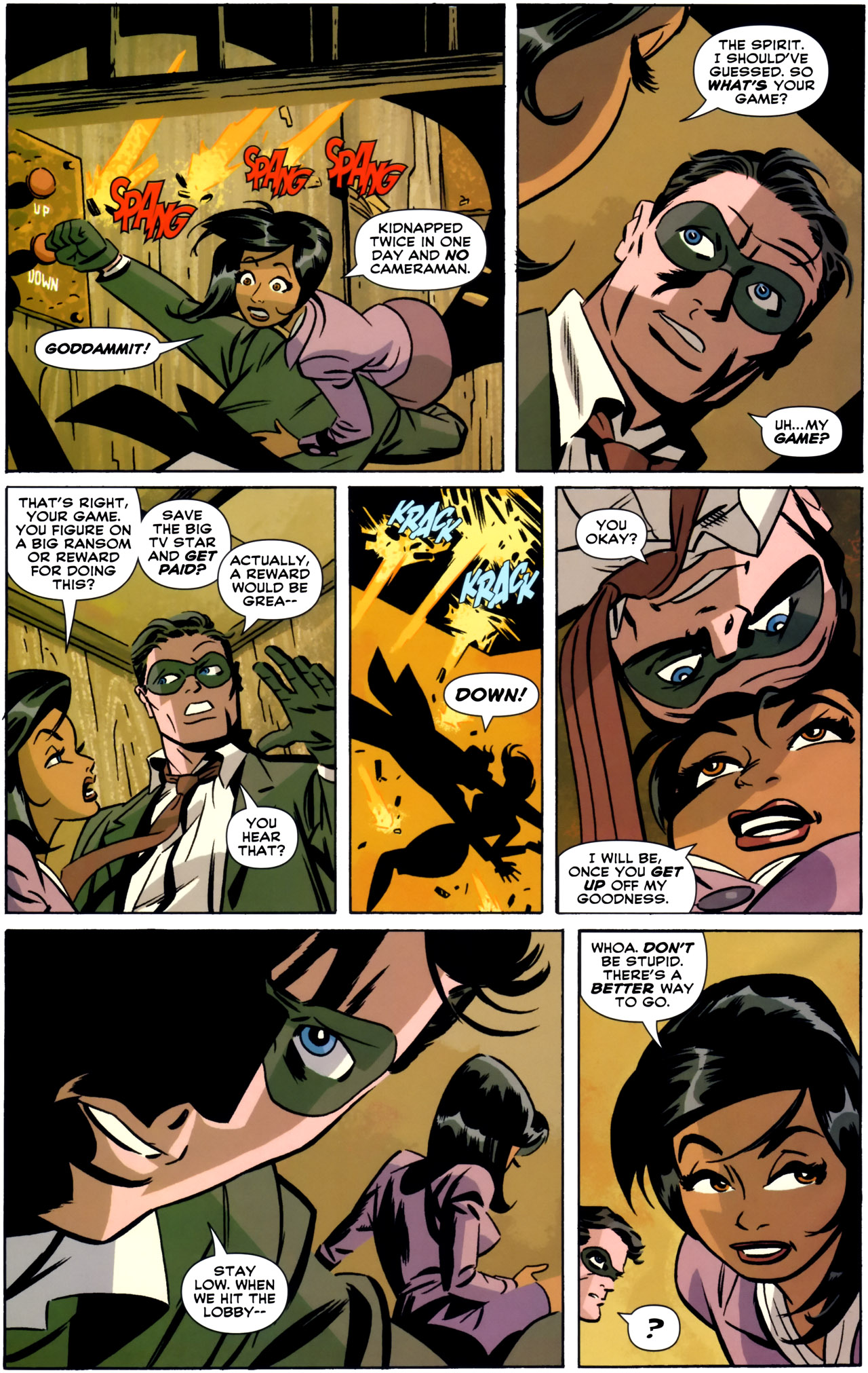 Read online The Spirit (2007) comic -  Issue #1 - 12