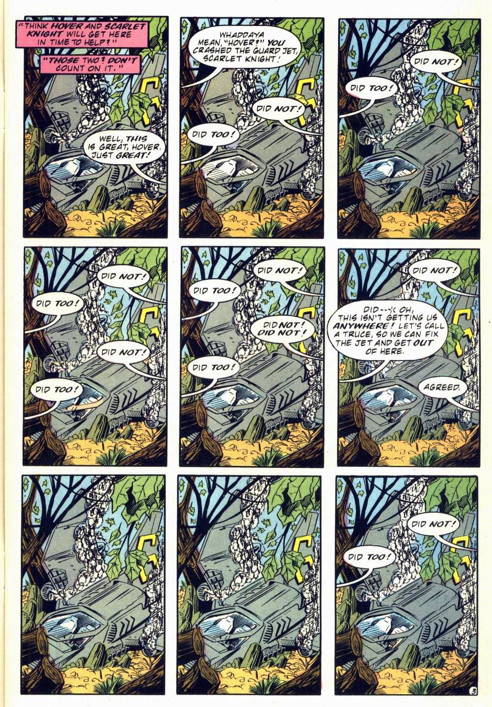 Read online Hero Alliance (1989) comic -  Issue #15 - 5
