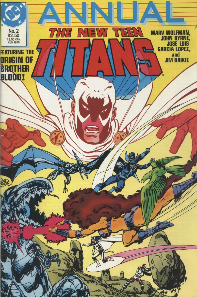 Read online The New Teen Titans (1984) comic -  Issue # _Annual 2 - 1
