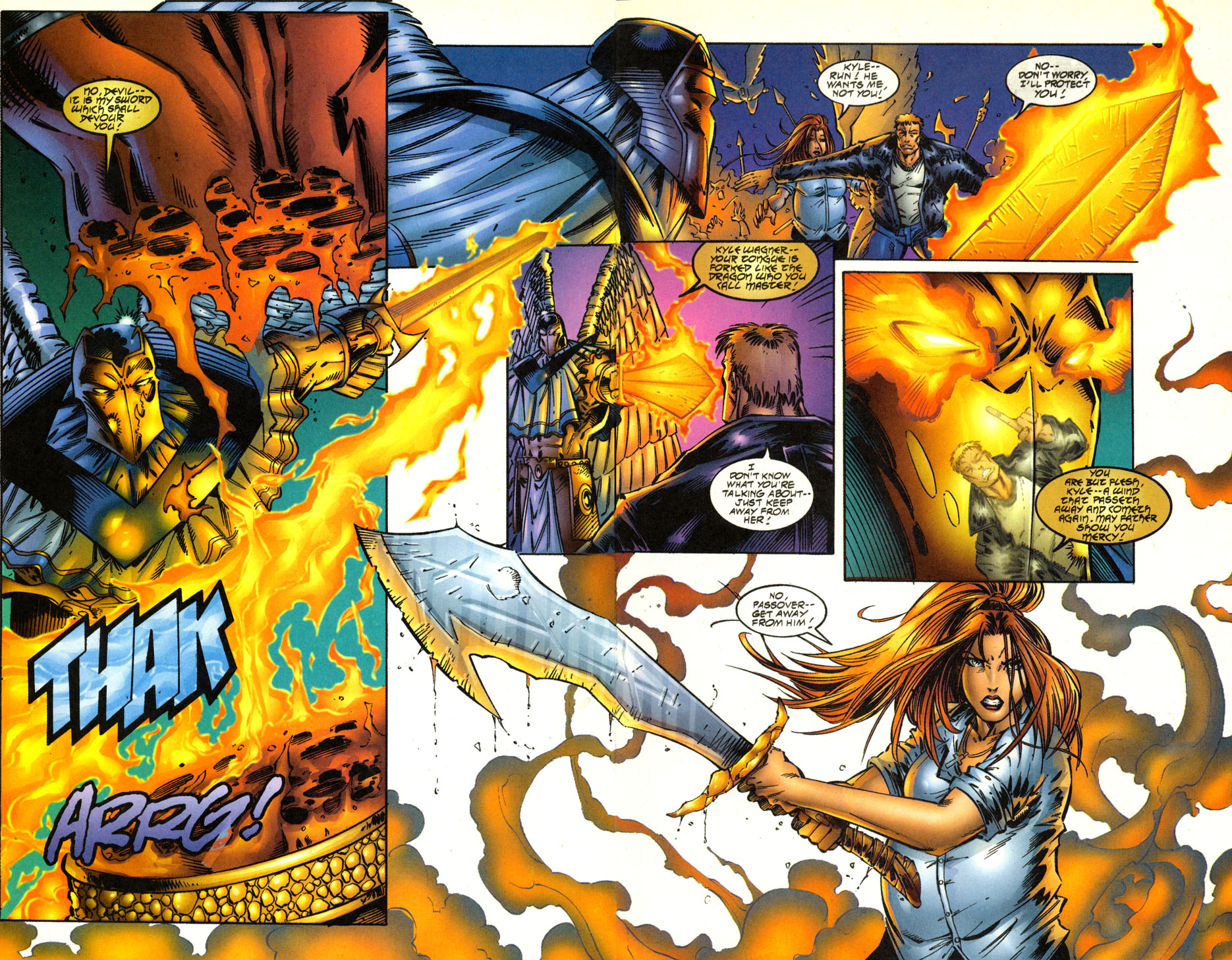 Read online Avengelyne (1996) comic -  Issue #2 - 17